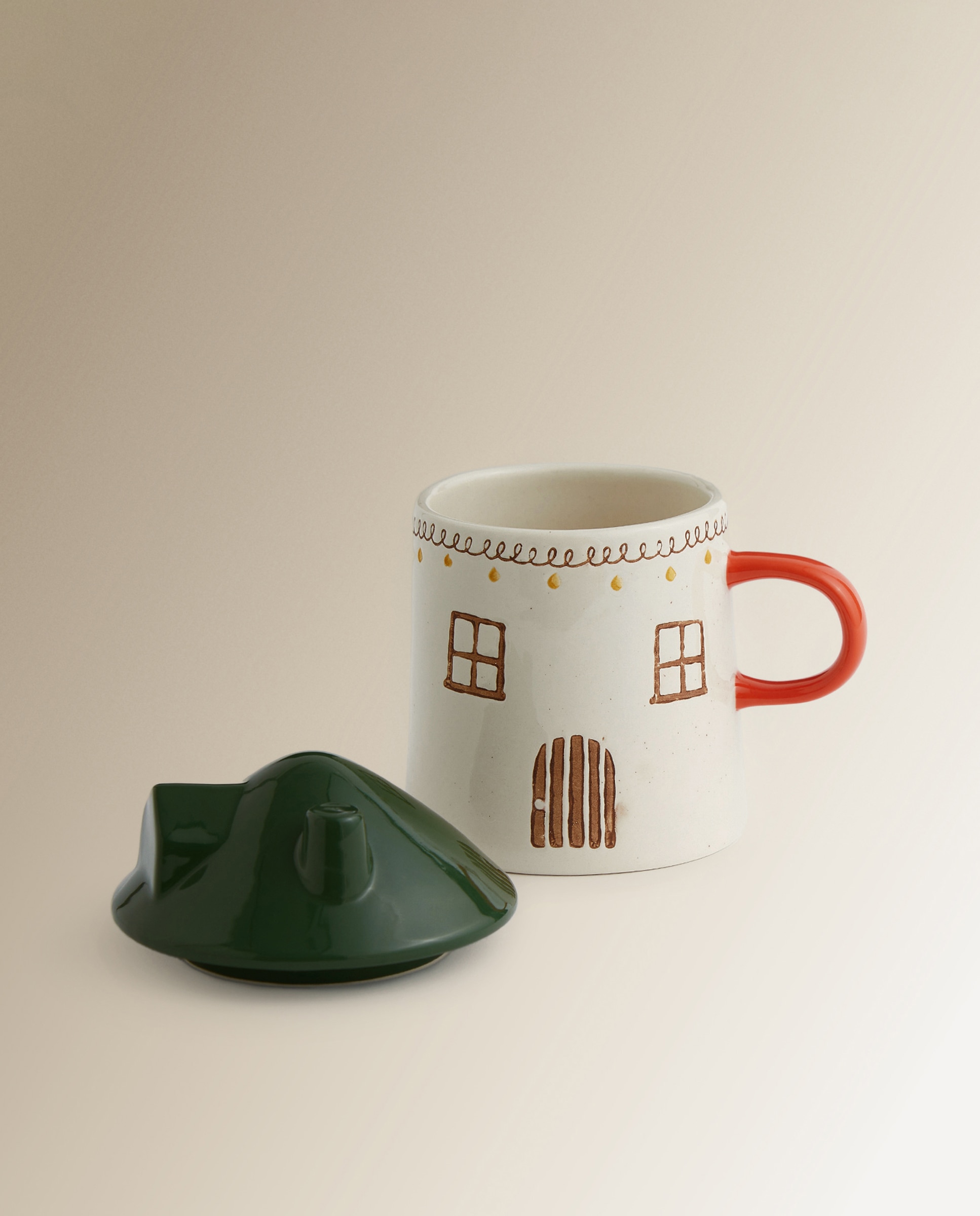 Caneca Casa Natal Amarelo-3