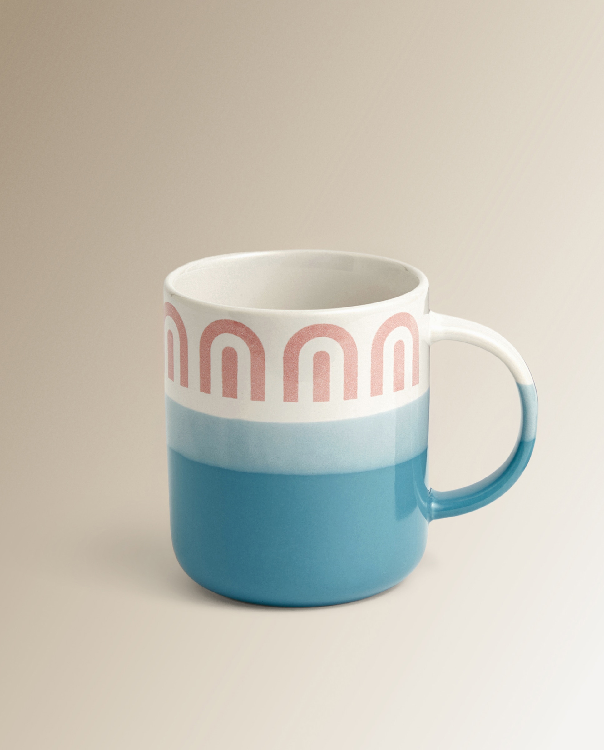 Imagen 0 de Taza mug Ondas arcos Basics El Corte Inglés