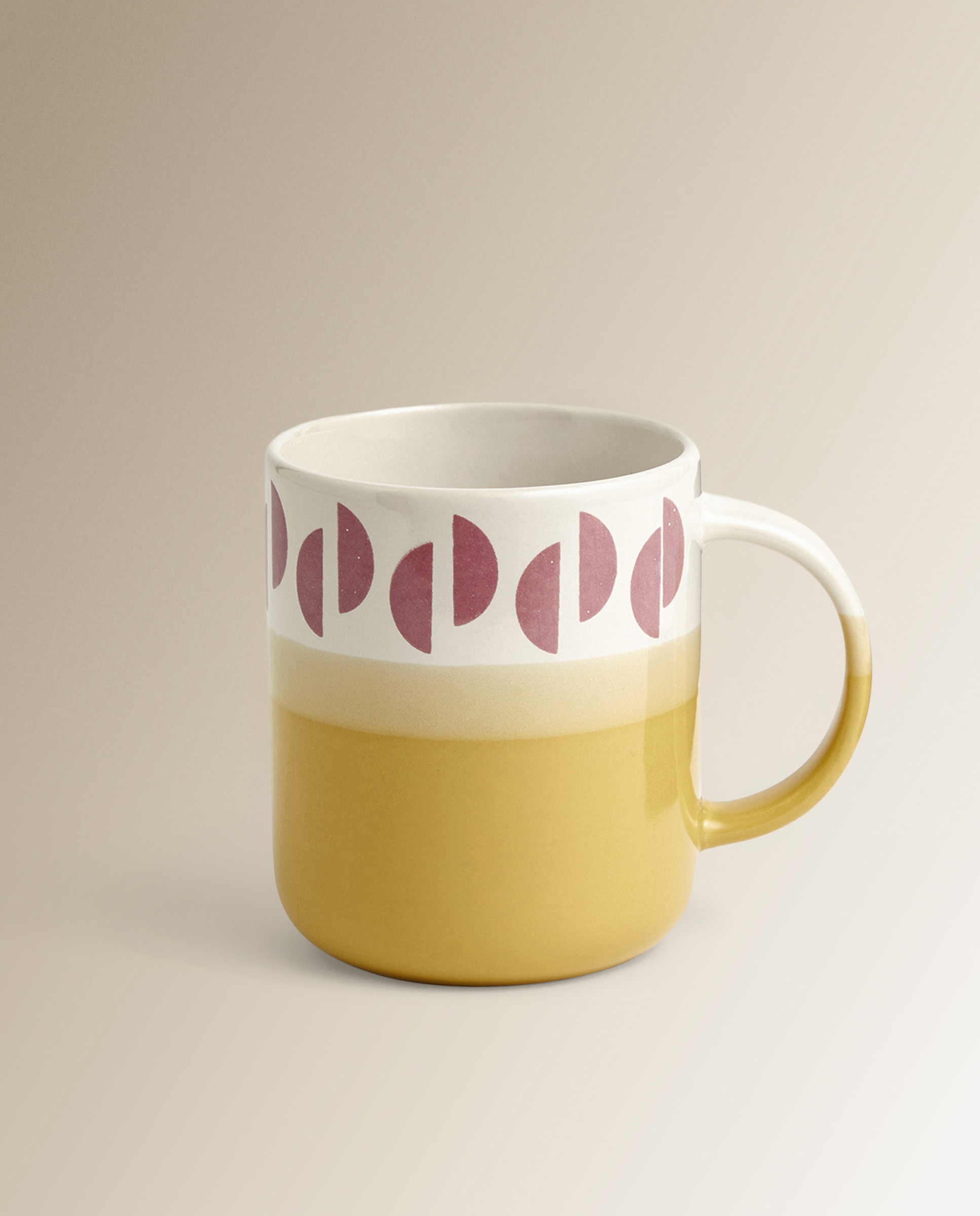 Imagen 0 de Taza mug Ondas semicírculos Basics El Corte Inglés