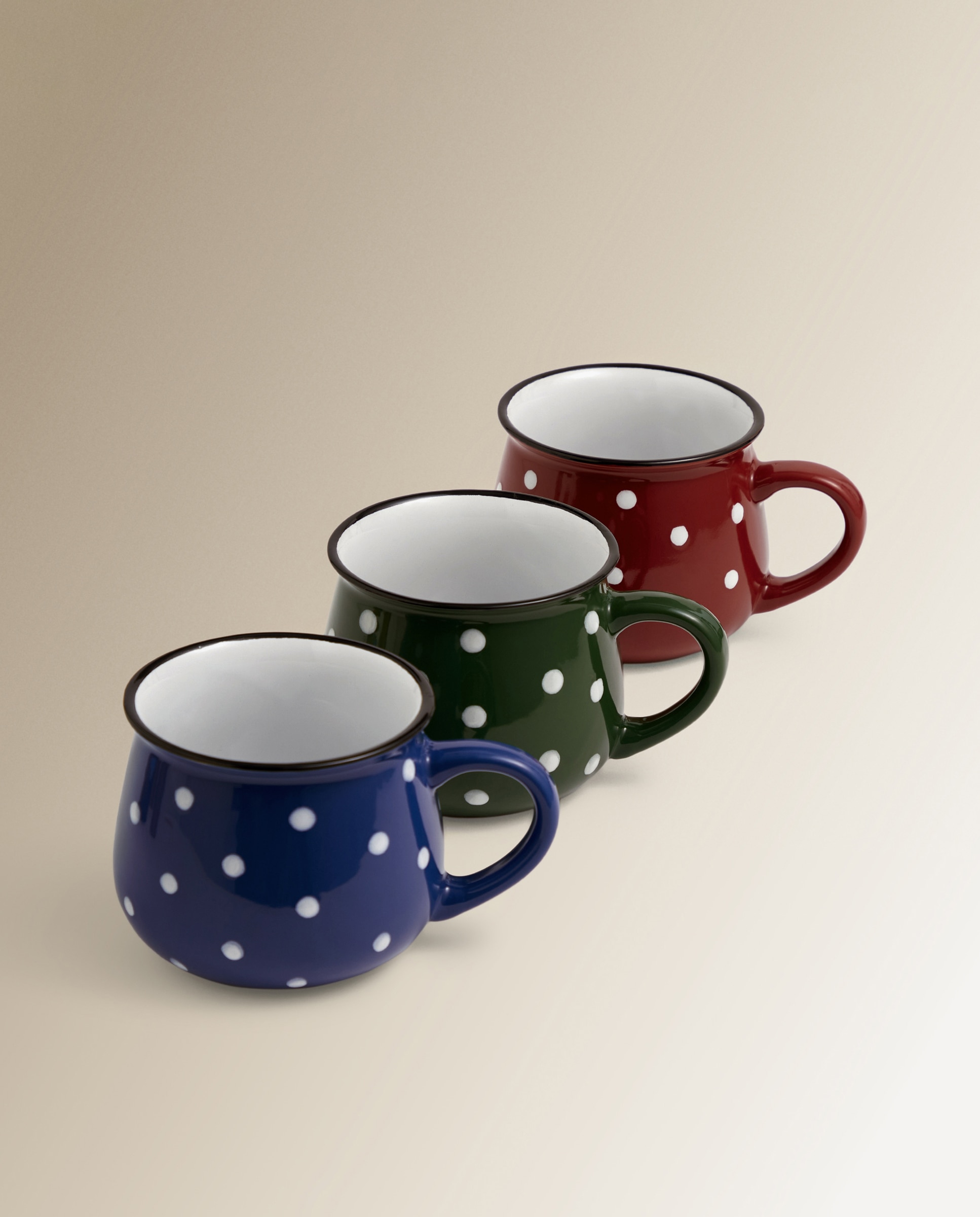 Taza Jumbo Lunares Basics El Corte Inglés Verde-4