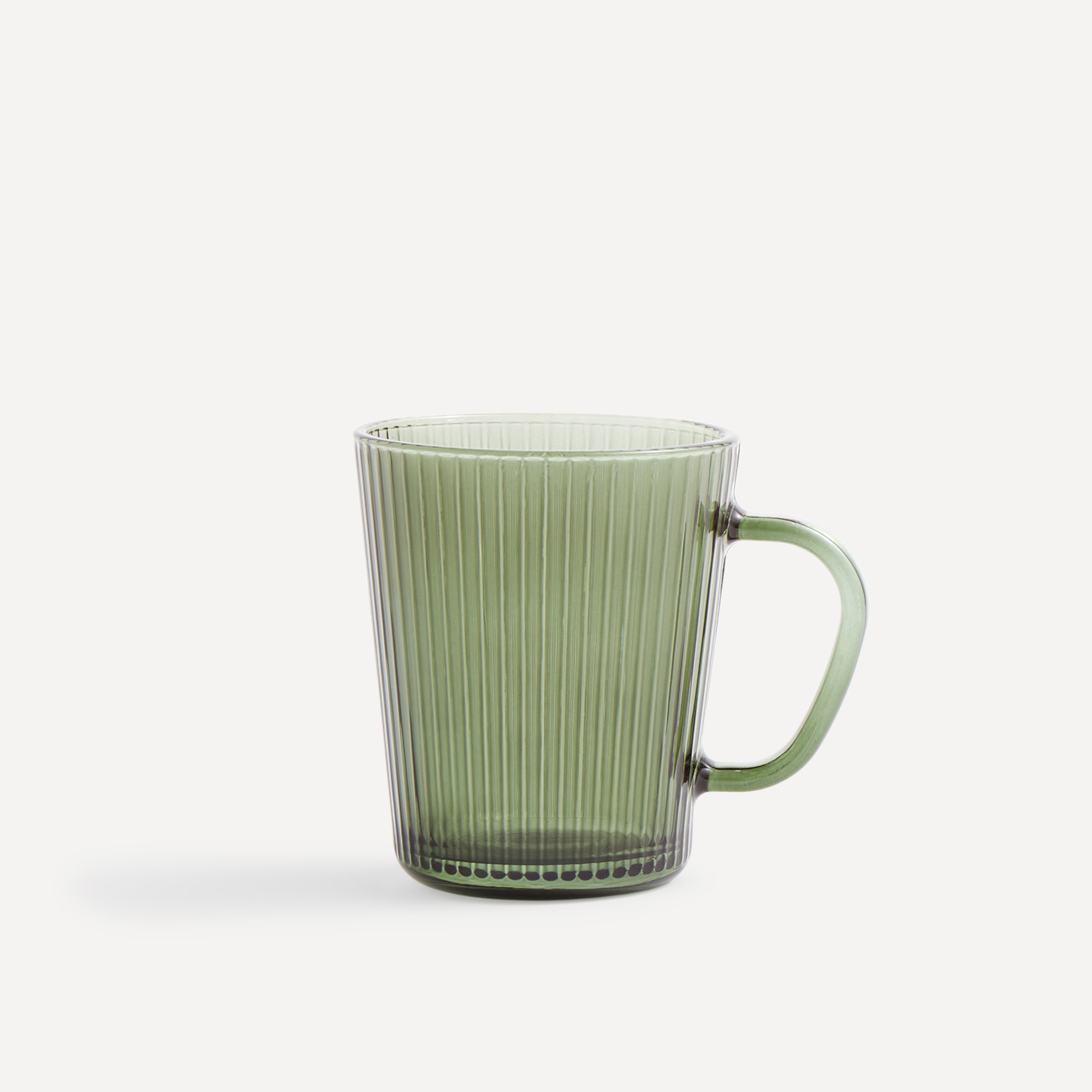 Imagen 0 de Taza mug de vidrio facetado Basics El Corte Inglés