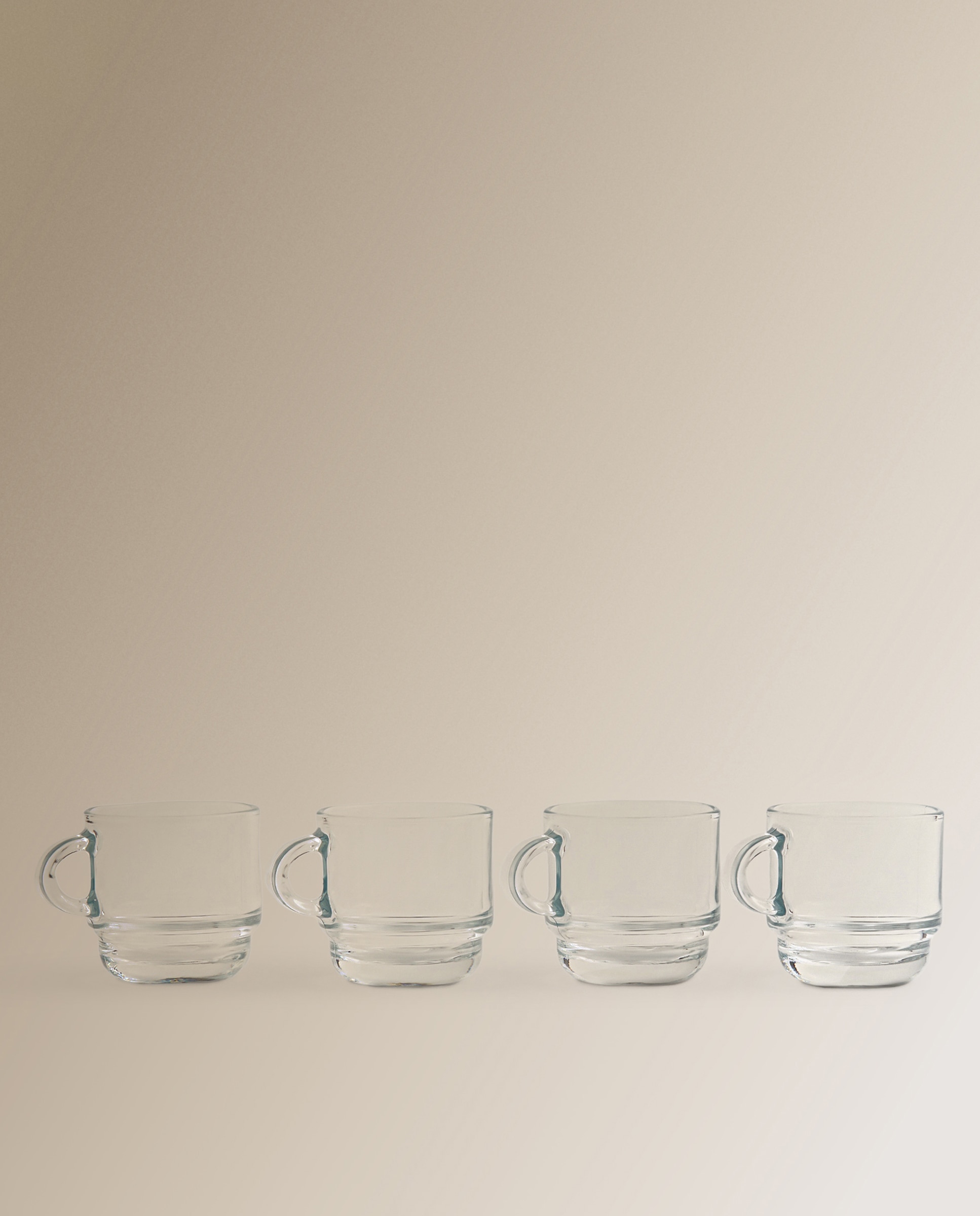 Imagen 0 de Set de 4 tazas de vidrio Cambridge Basics El Corte Inglés