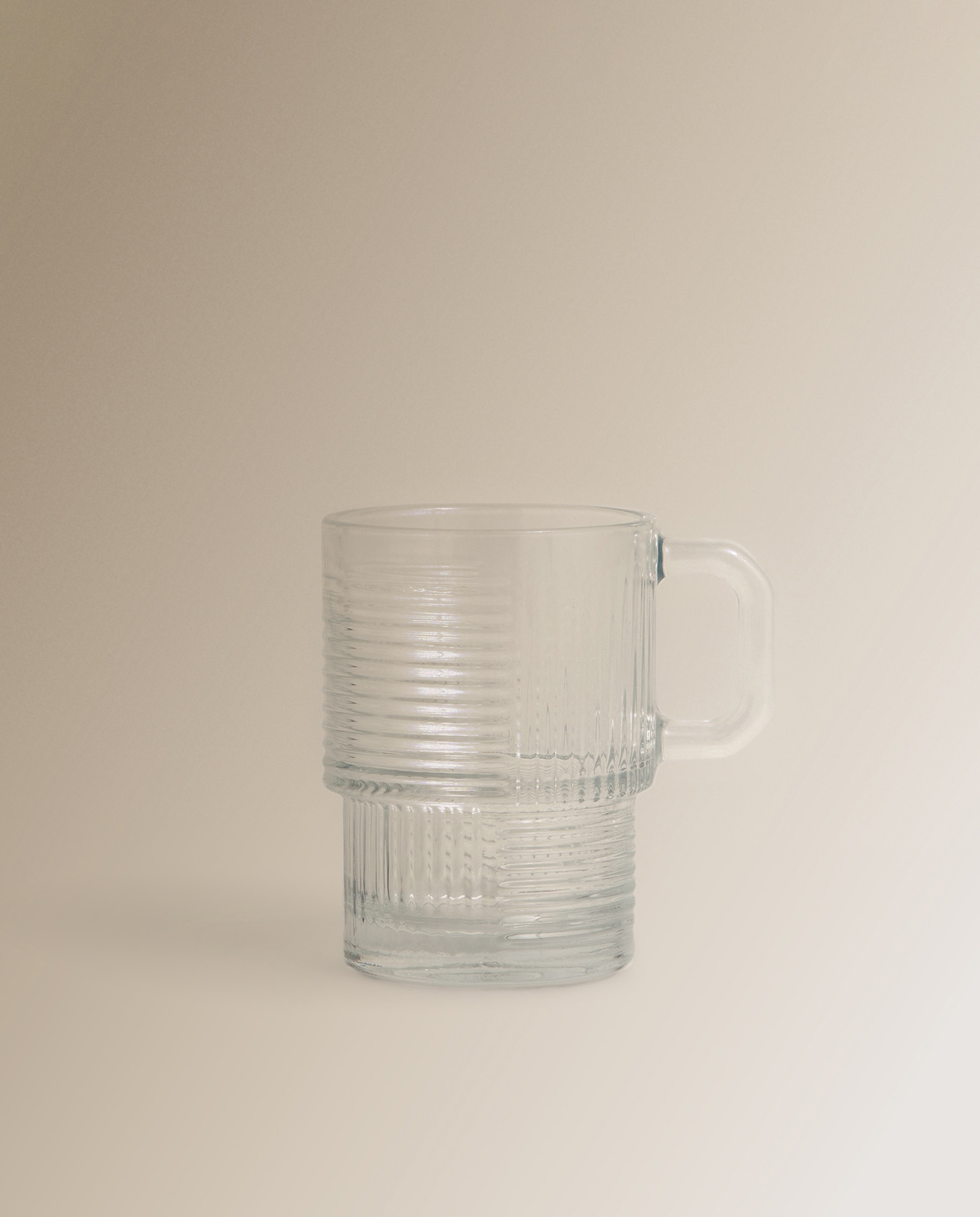 Imagen 0 de Taza mug de vidrio Tribeca Basics El Corte Inglés