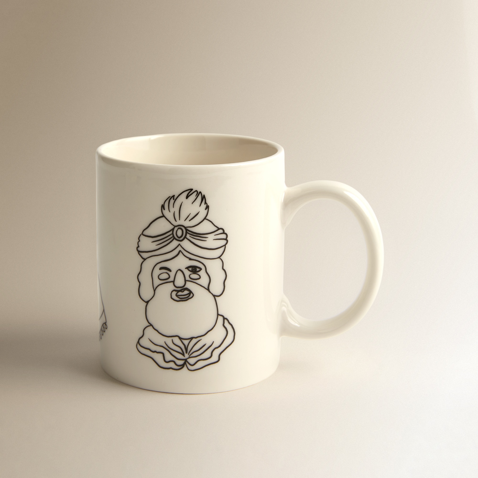 Taza mug para pintar Reyes Magos DIY Navidad - Blanco Blanco-2