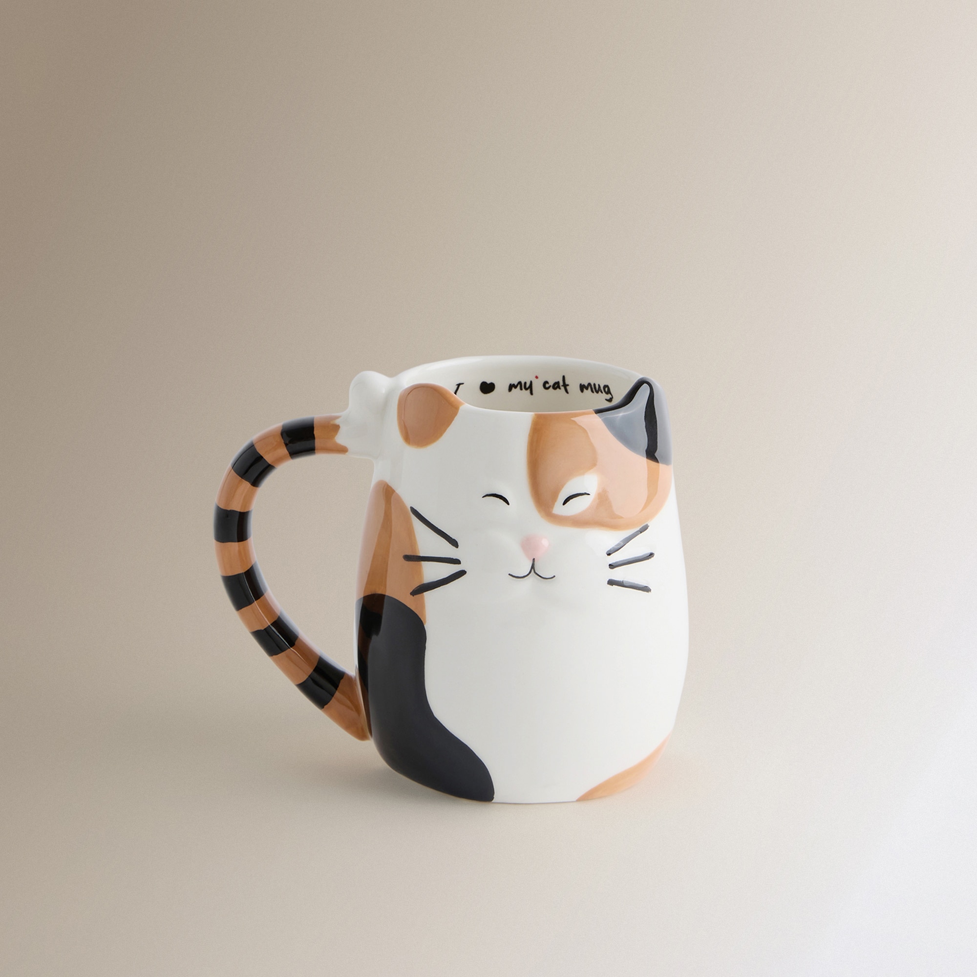 Taza mug Gato Marrón-2