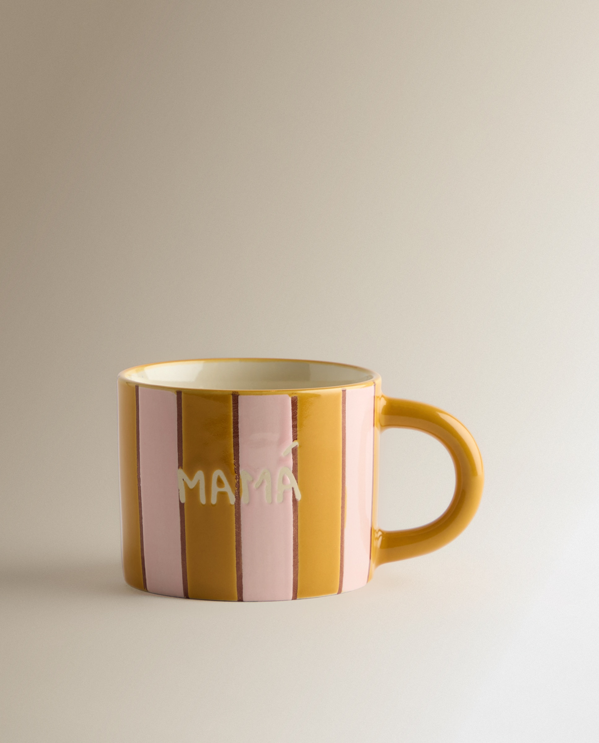 Caneca às riscas Mamã Rosa-2