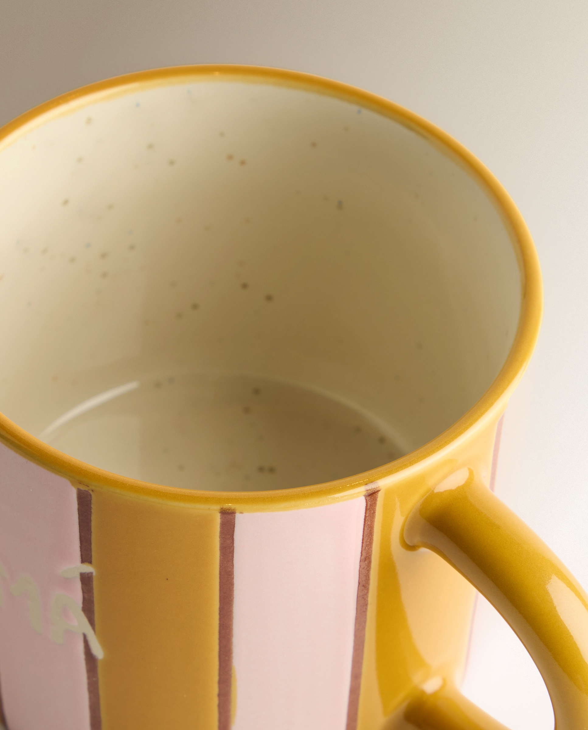 Caneca às riscas Mamã Rosa-3