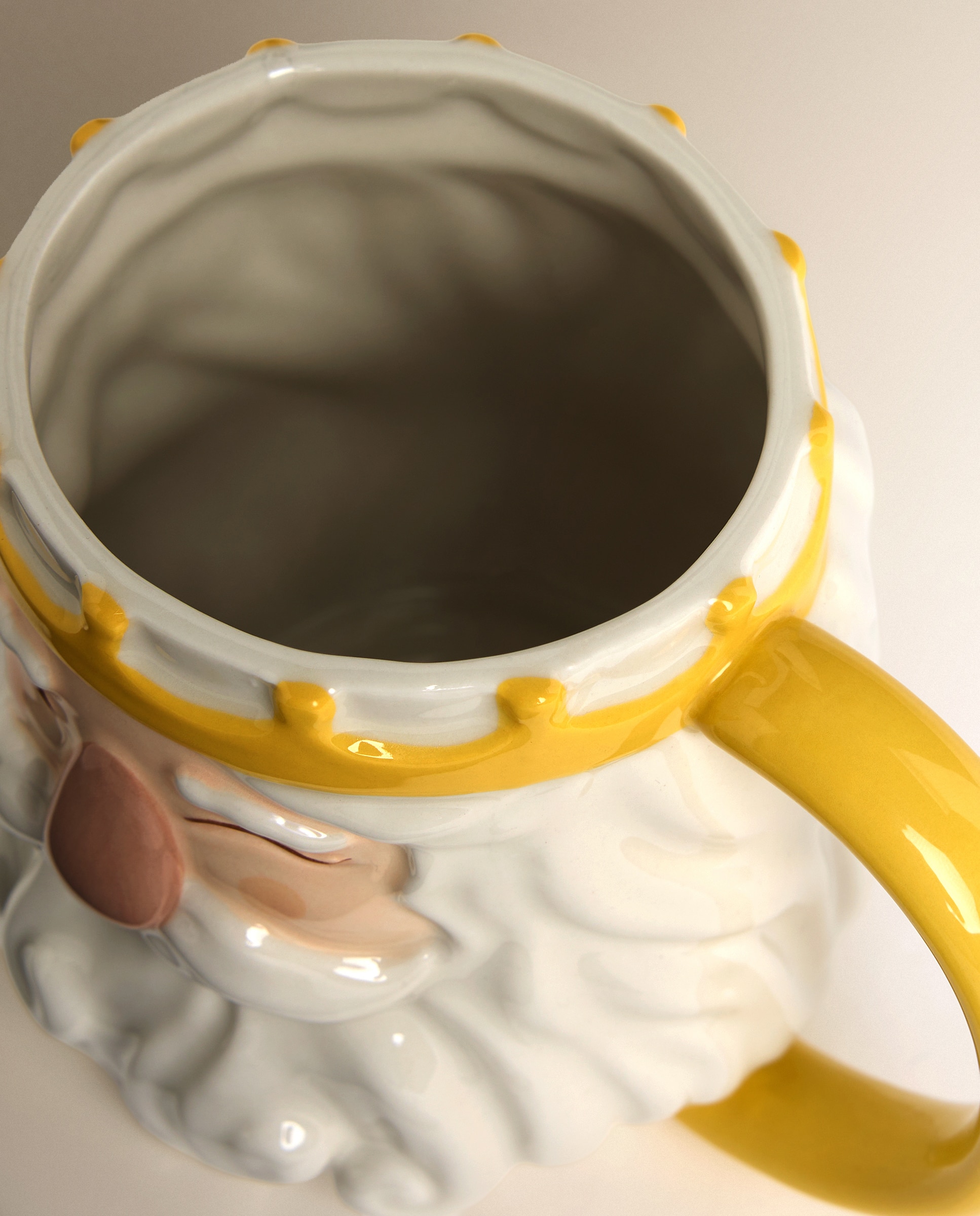 Caneca Belchior Reis Magos Natal Amarelo-3