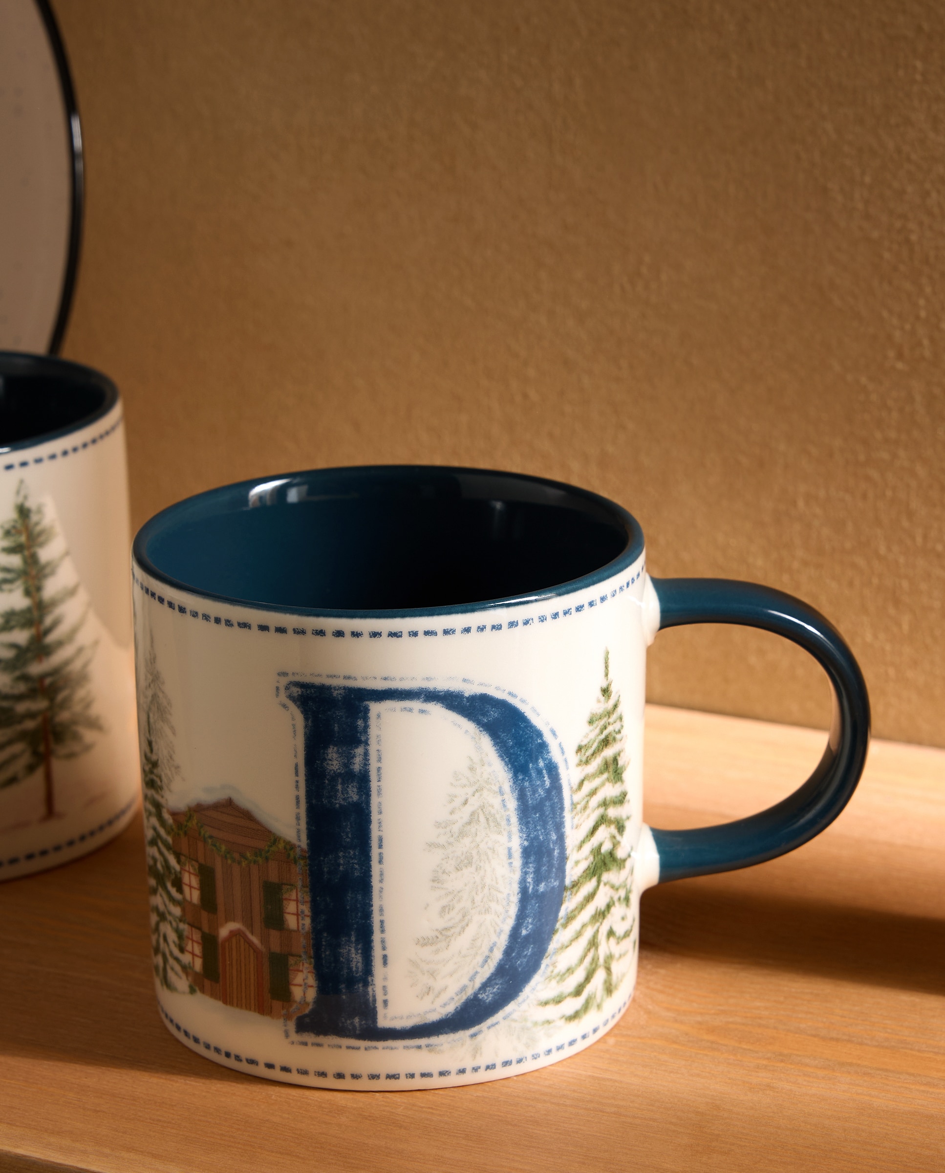 Imagen 0 de Taza mug D Alpes Navidad Azul