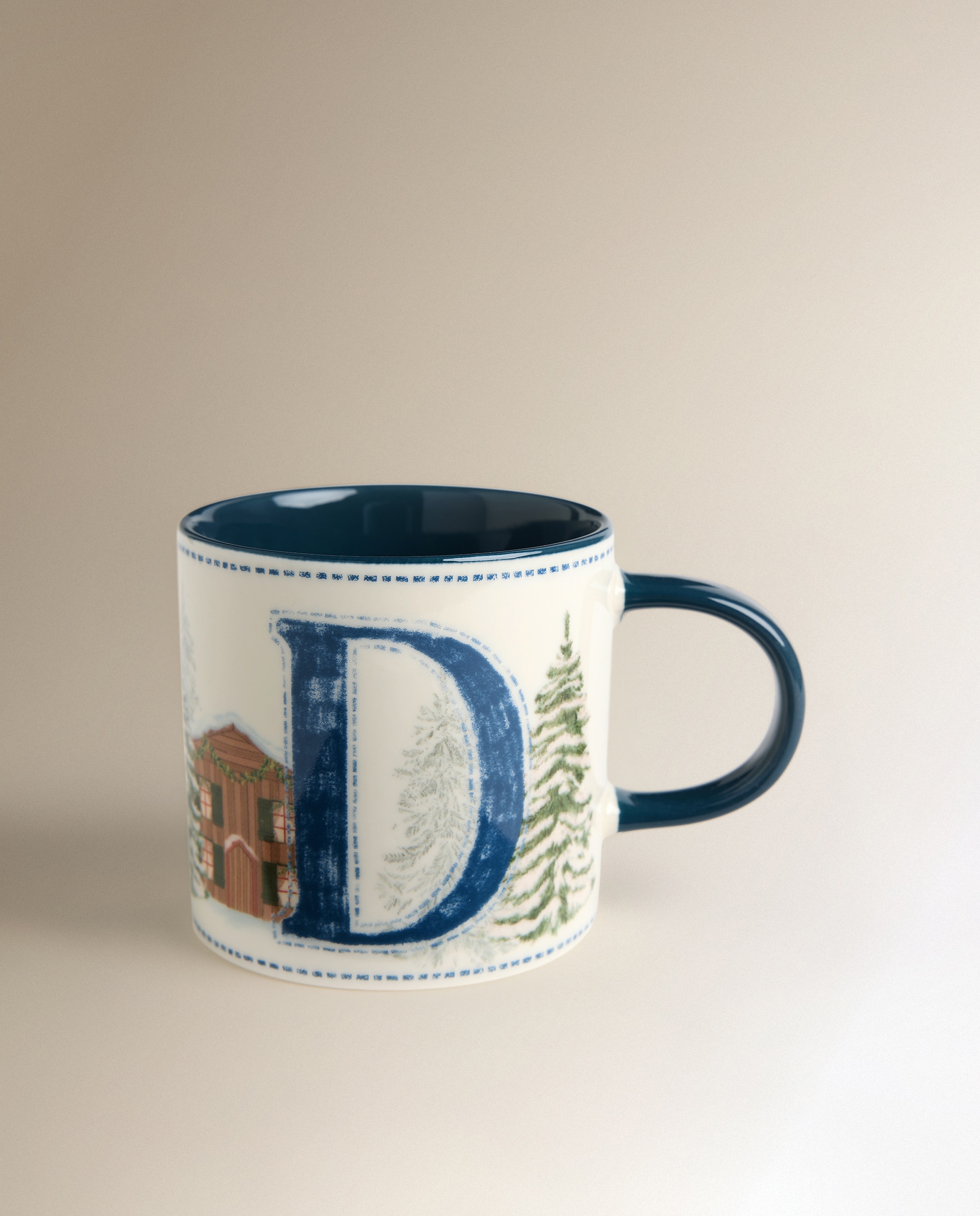 Taza mug D Alpes Navidad - Azul Azul-2