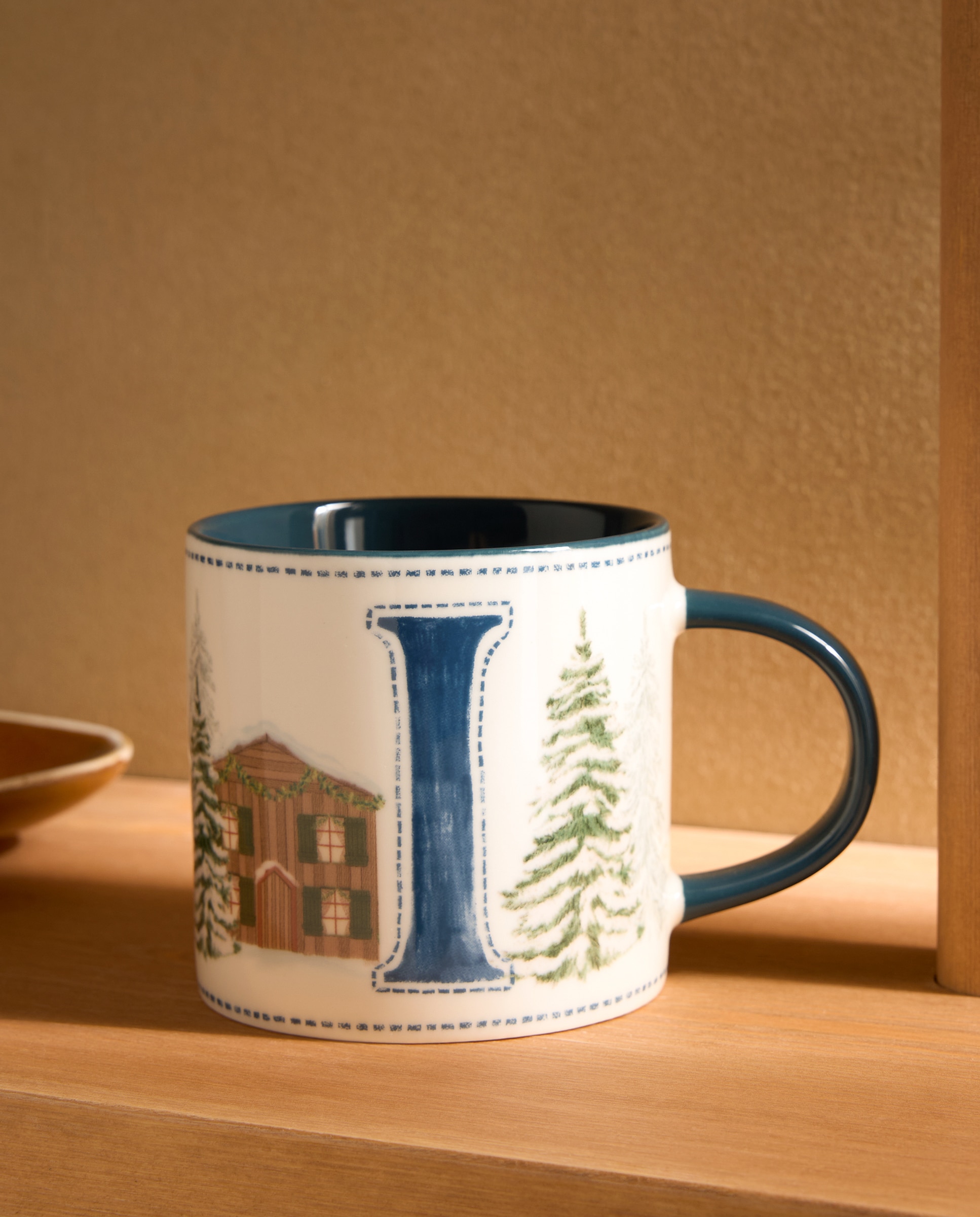 Taza mug I Alpes Navidad - Azul Azul-1
