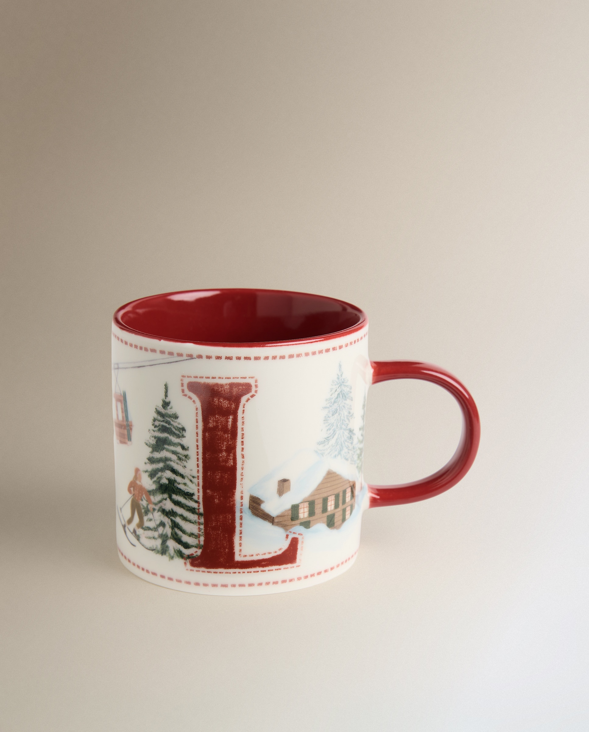 Caneca L Alpes Natal Vermelho-2