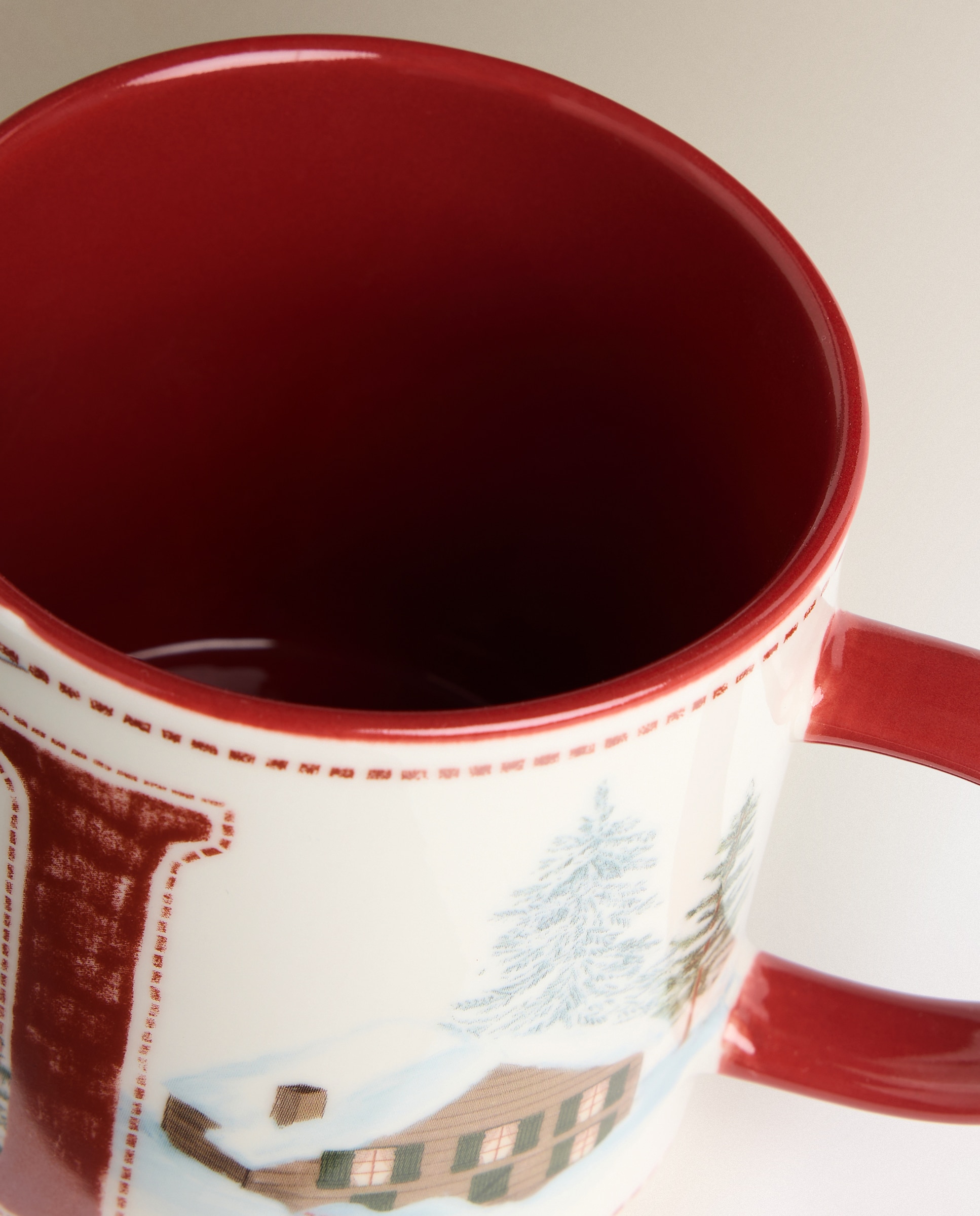 Caneca L Alpes Natal Vermelho-3
