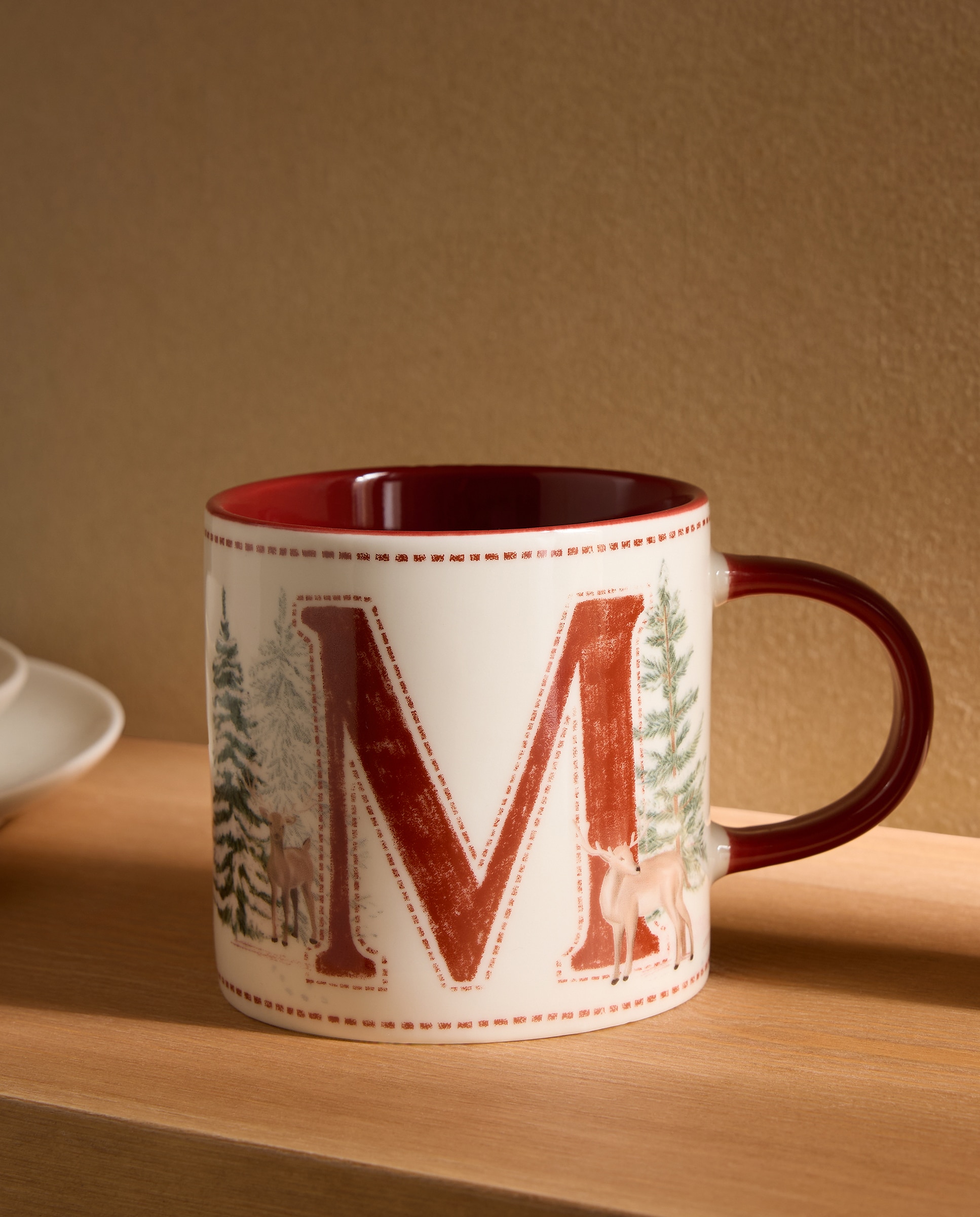 Imagen 0 de Taza mug M Alpes Navidad Rojo