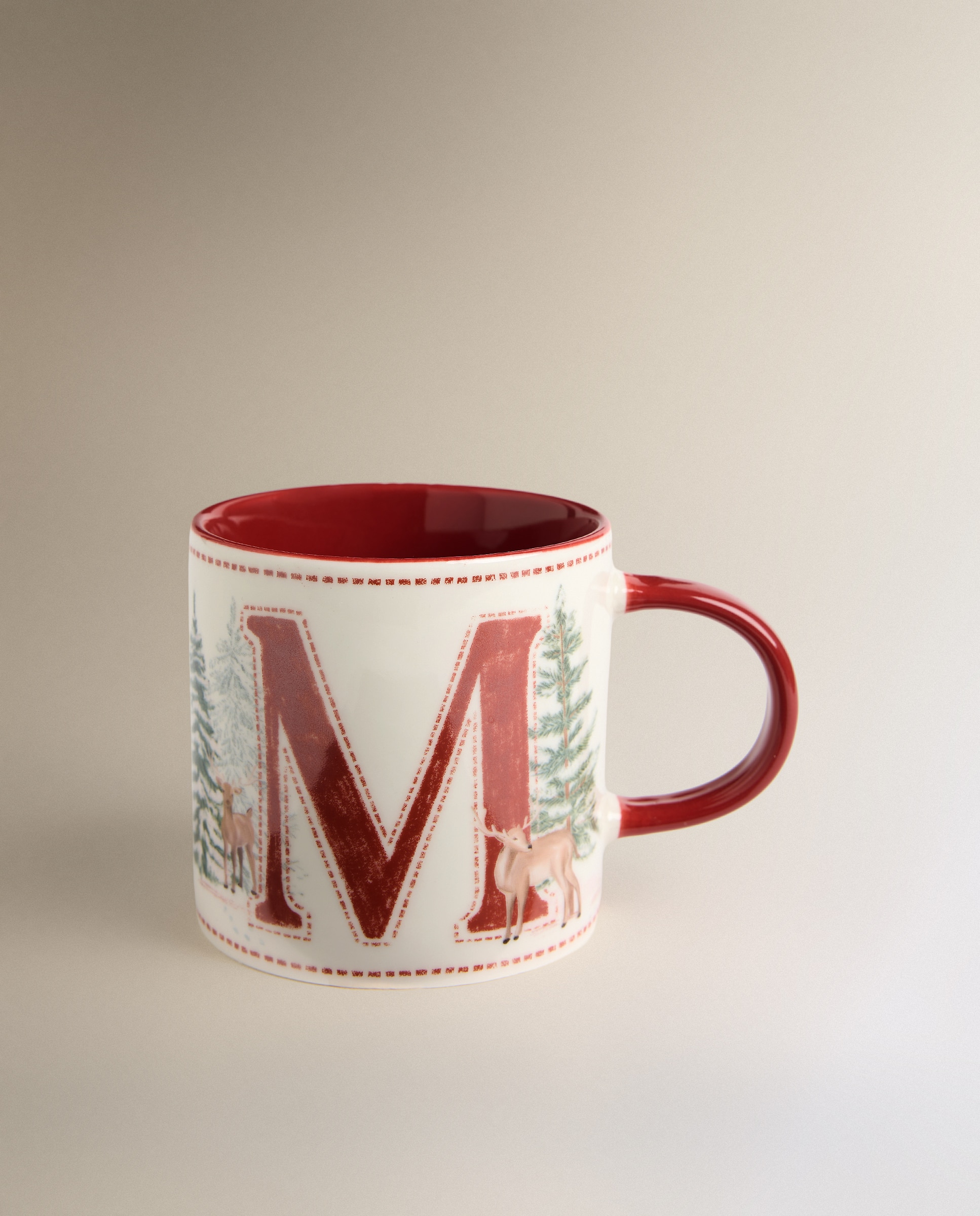 Taza mug M Alpes Navidad - Rojo Rojo-2