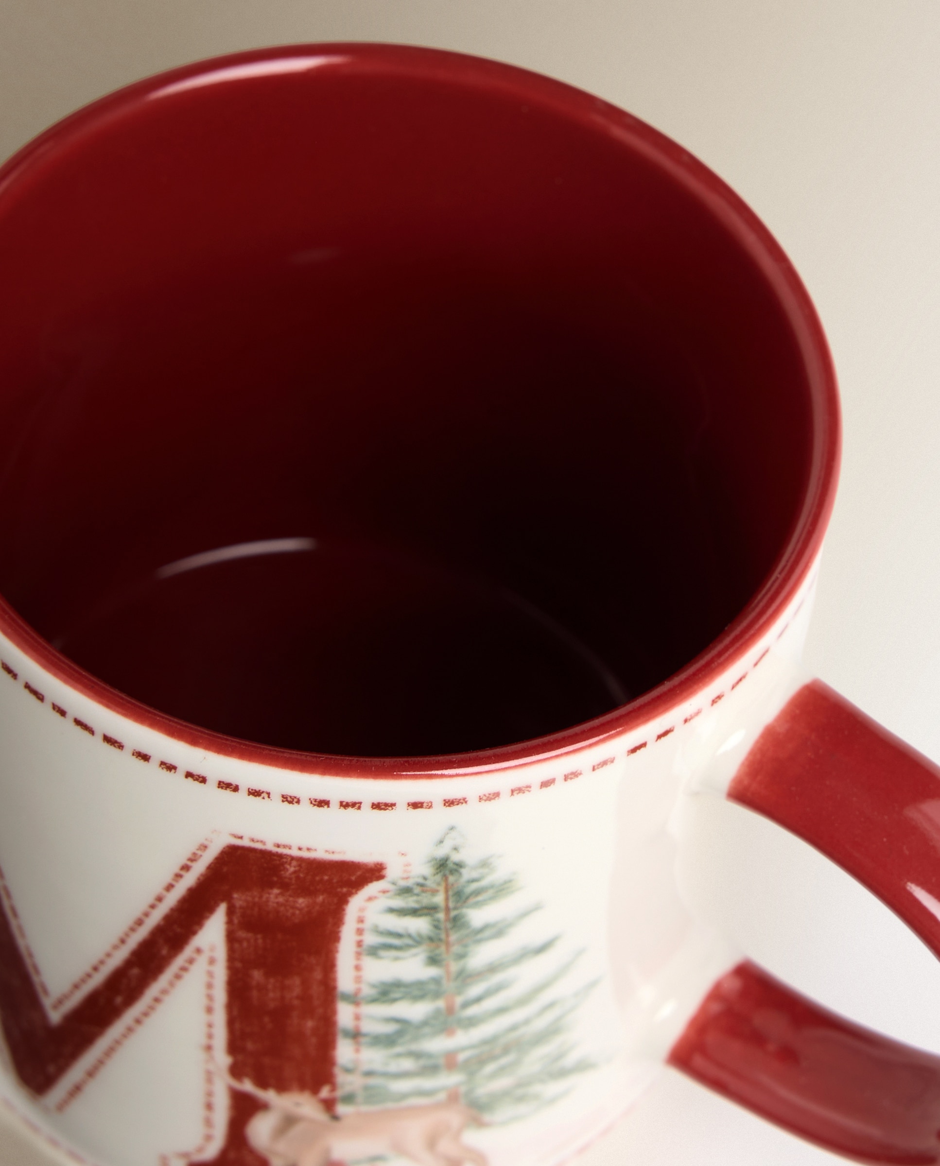 Taza mug M Alpes Navidad - Rojo Rojo-3