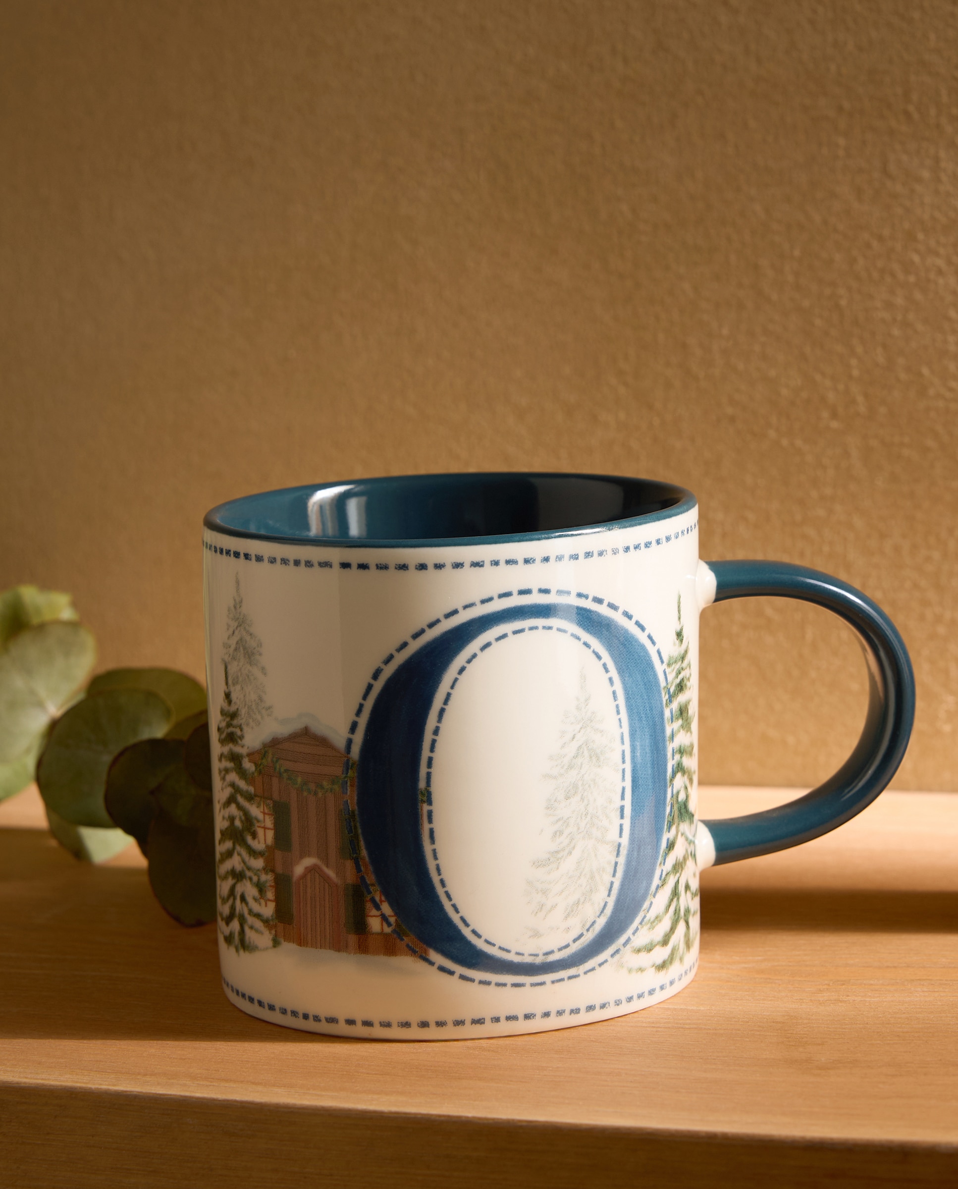 Imagen 0 de Taza mug O Alpes Navidad Azul