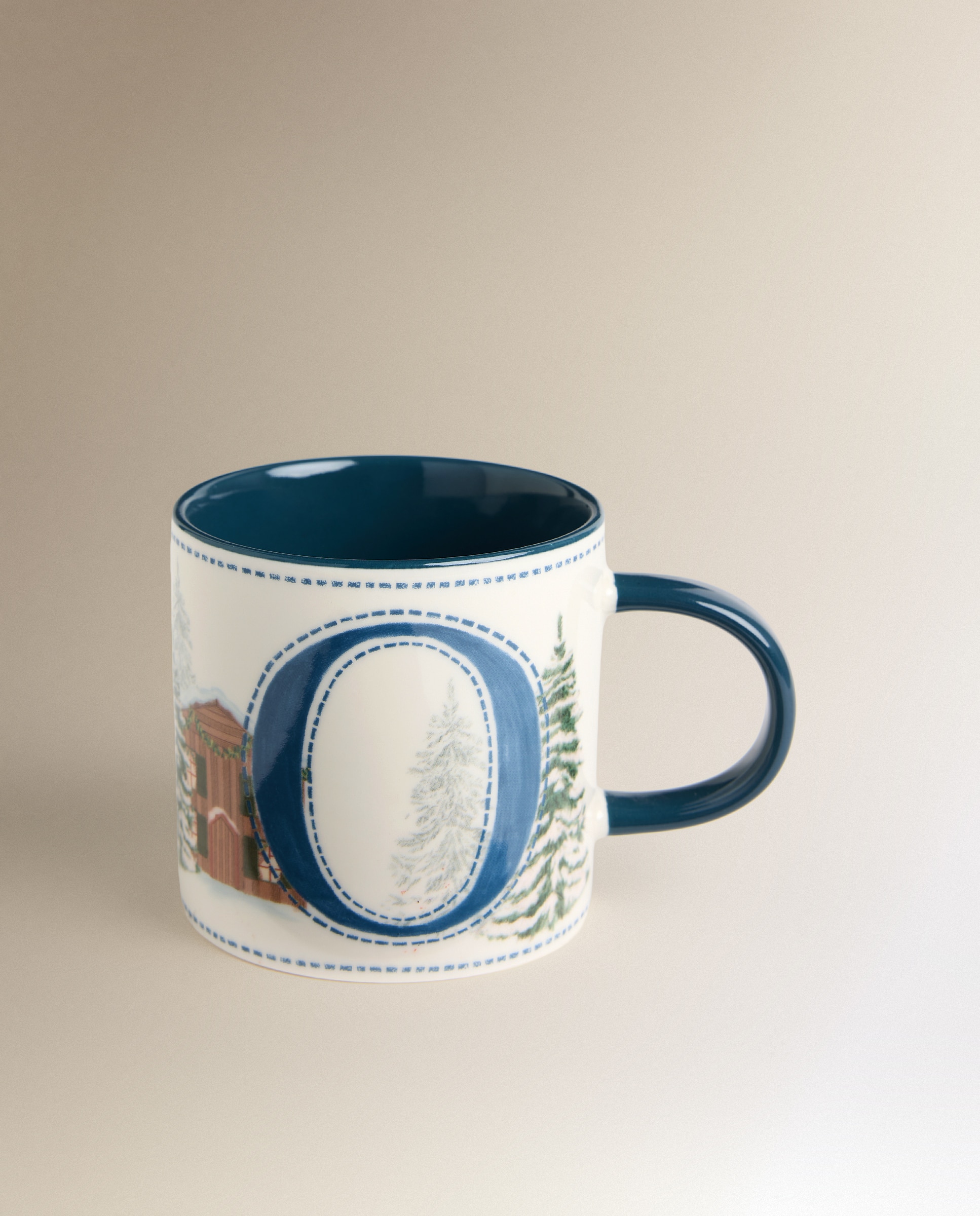 Taza mug O Alpes Navidad - Azul Azul-2