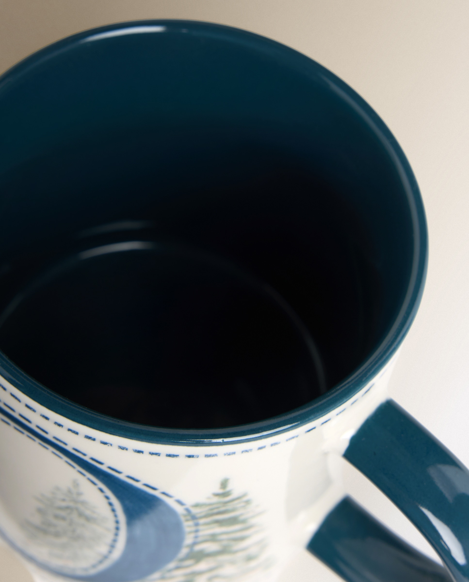 Taza mug O Alpes Navidad - Azul Azul-3