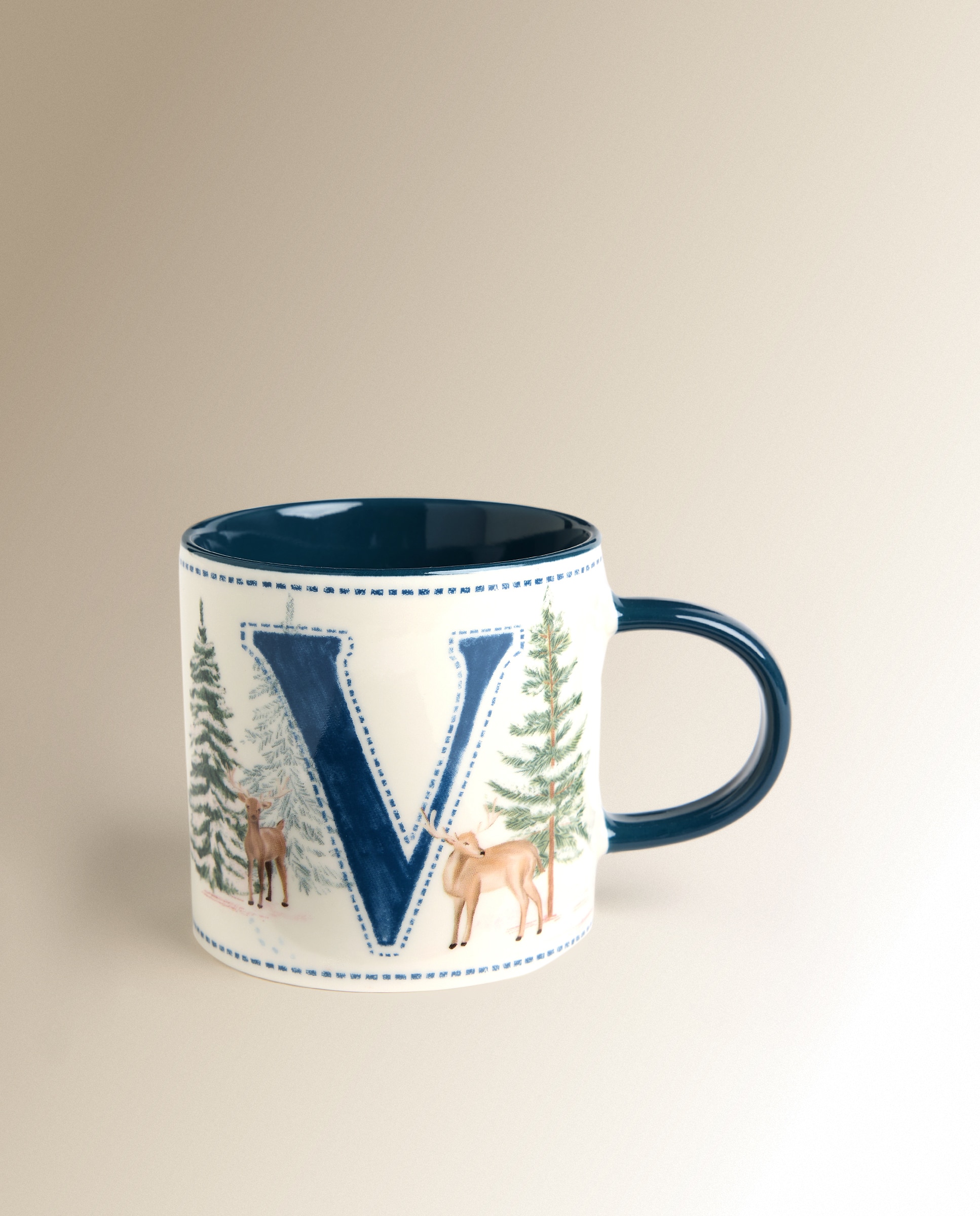 Taza mug V Alpes Navidad - Azul Azul-2