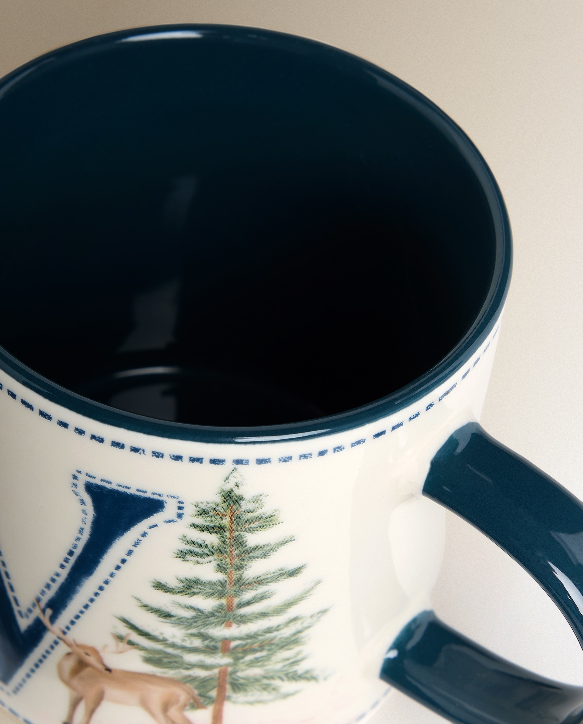 Taza mug V Alpes Navidad - Azul Azul-3