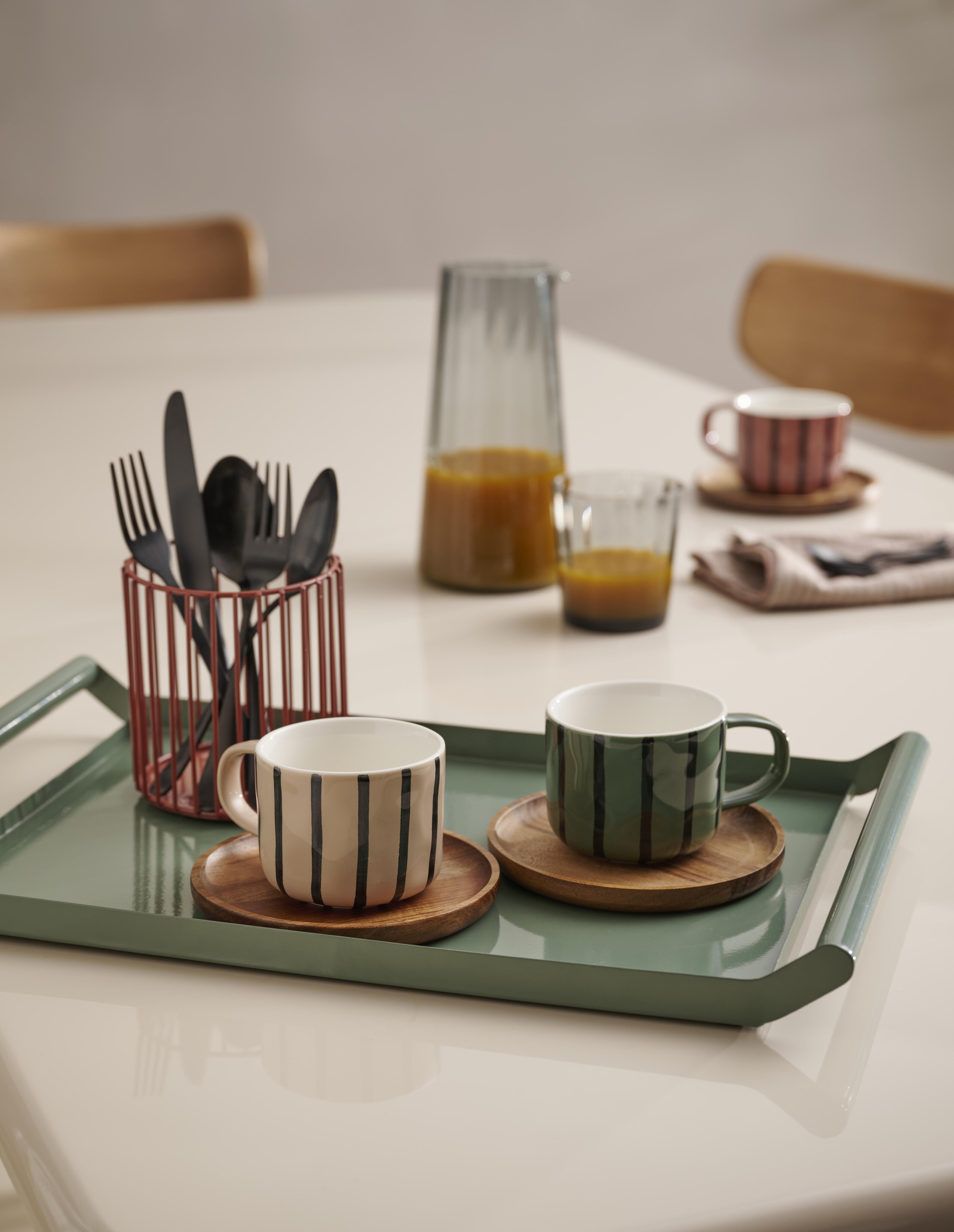 Imagen 5 de Taza mug Bjorg Rayas - Crudo Crudo