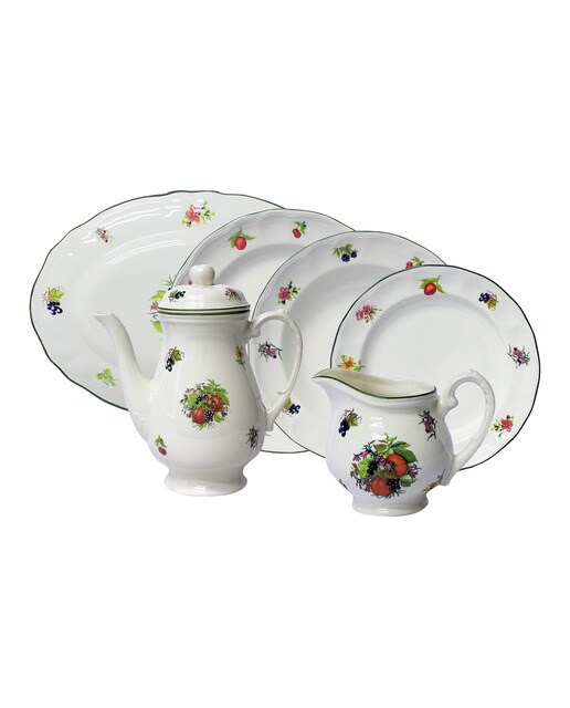 Loiça por Peças Flores e Frutas San Claudio 1