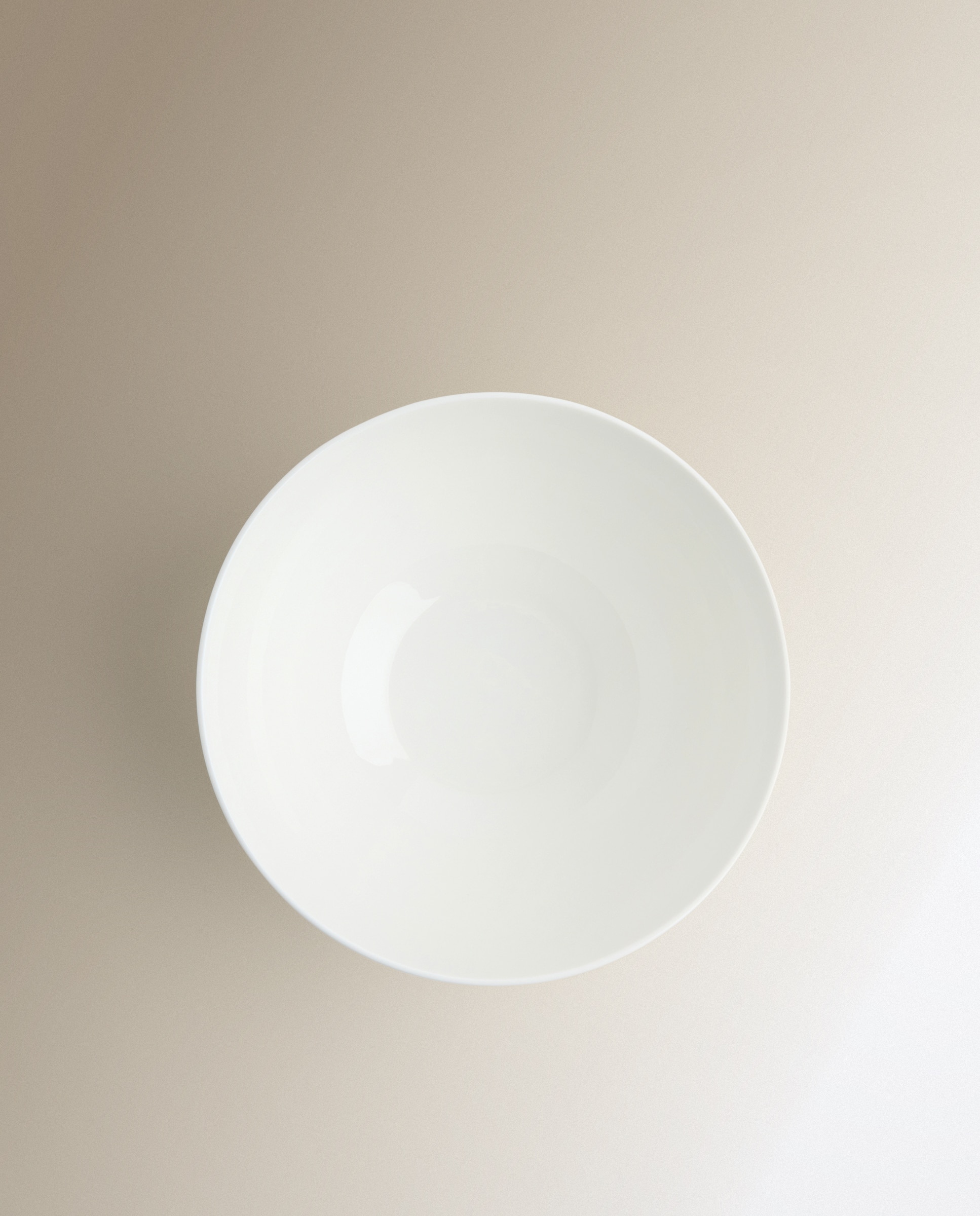 Saladeira redonda Bone China Essential El Corte Inglés Branco-2