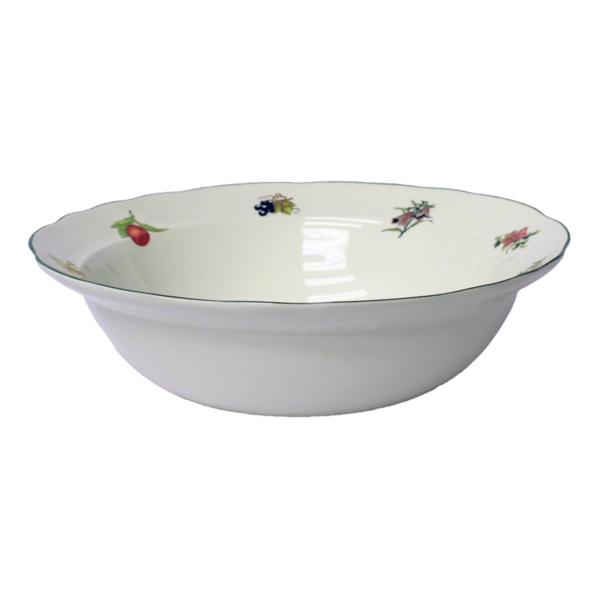 Saladeira San Claudio Flores e Frutas Multicolor-1