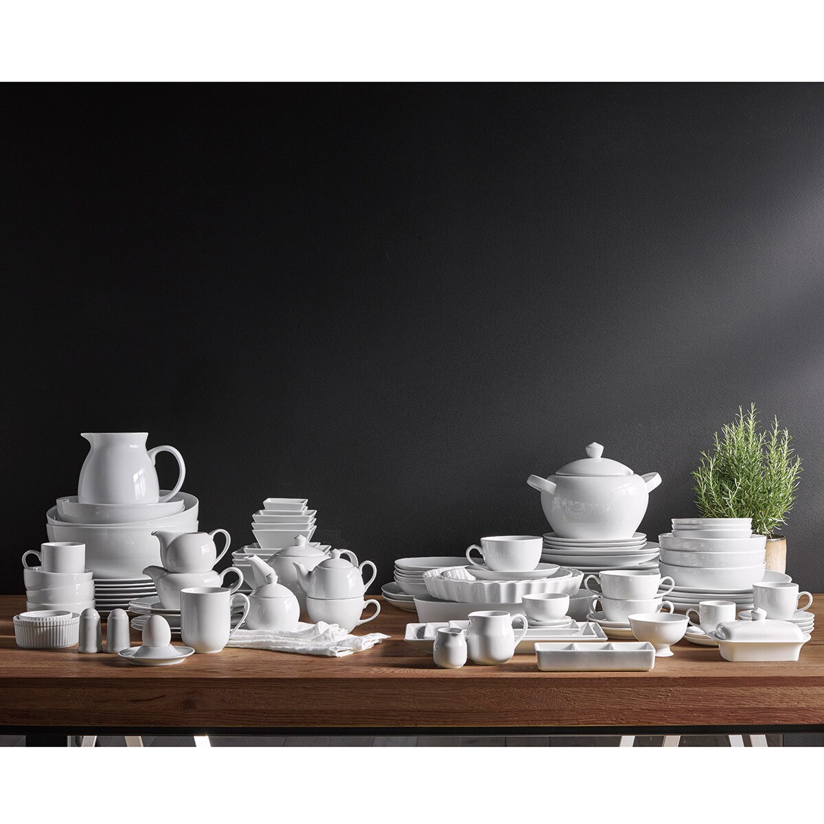 Saladeira redonda Universal El Corte Inglés Branco-5