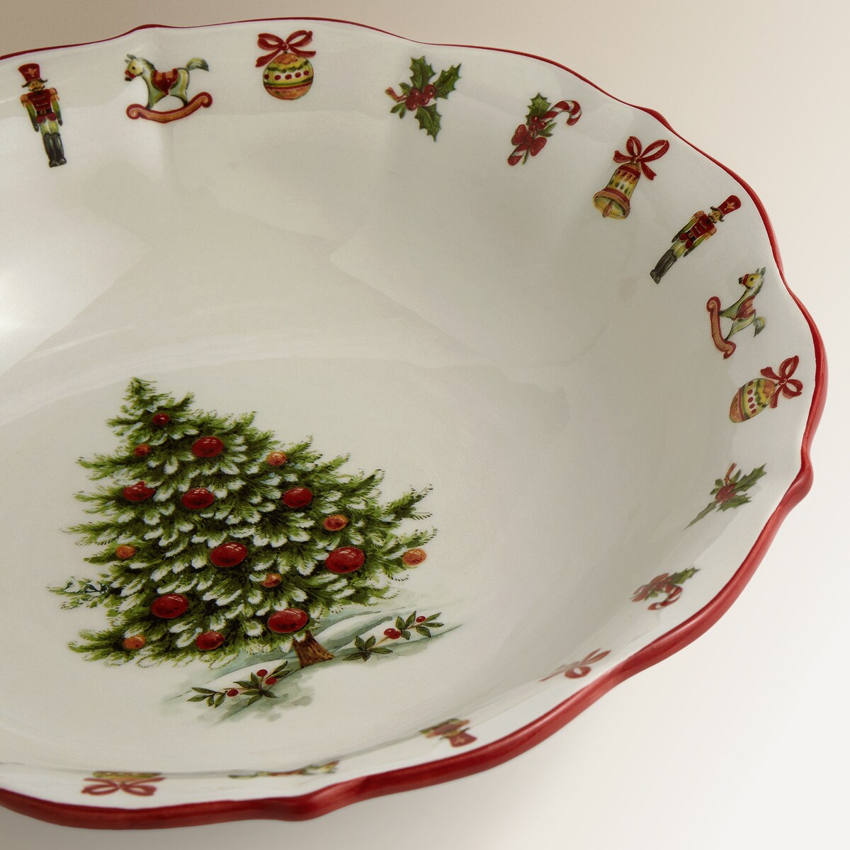 Ensaladera Natale Navidad El Corte Inglés Multicolor-4