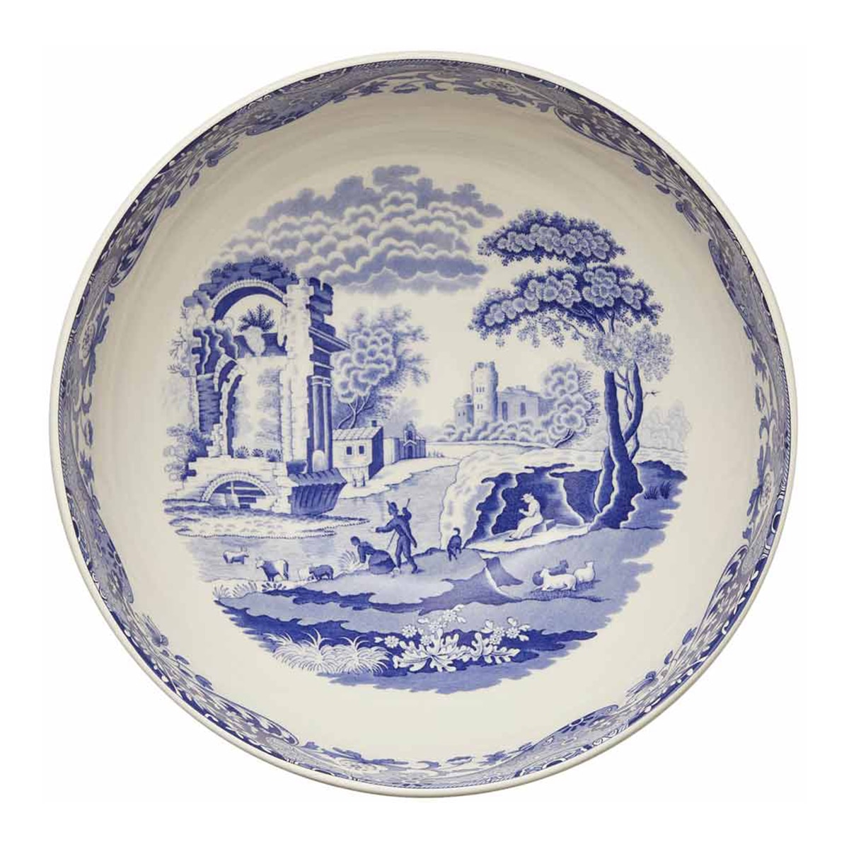 Saladeira Italian - Azul Azul-1