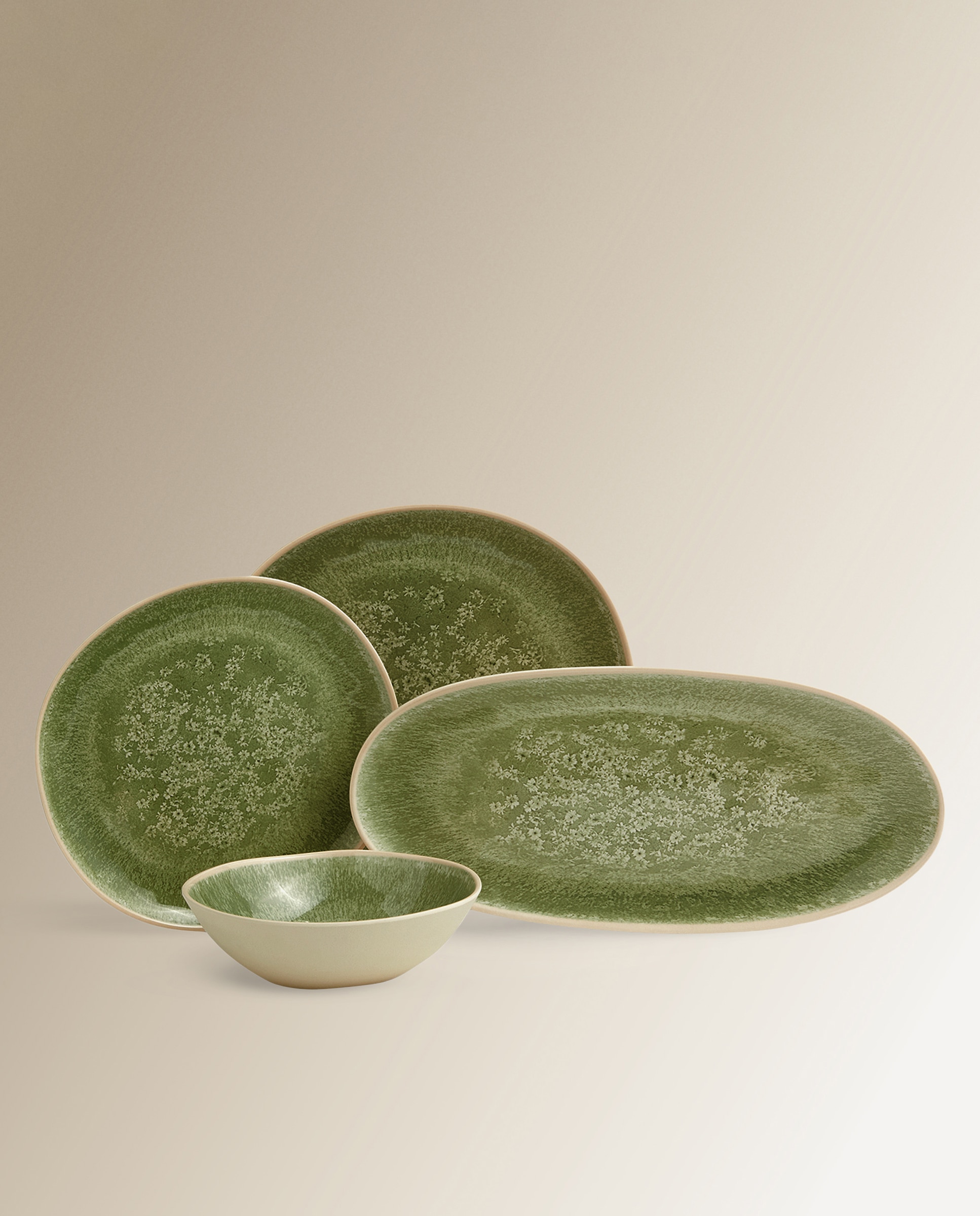 Saladeira de Melamina Pisa Verde-4