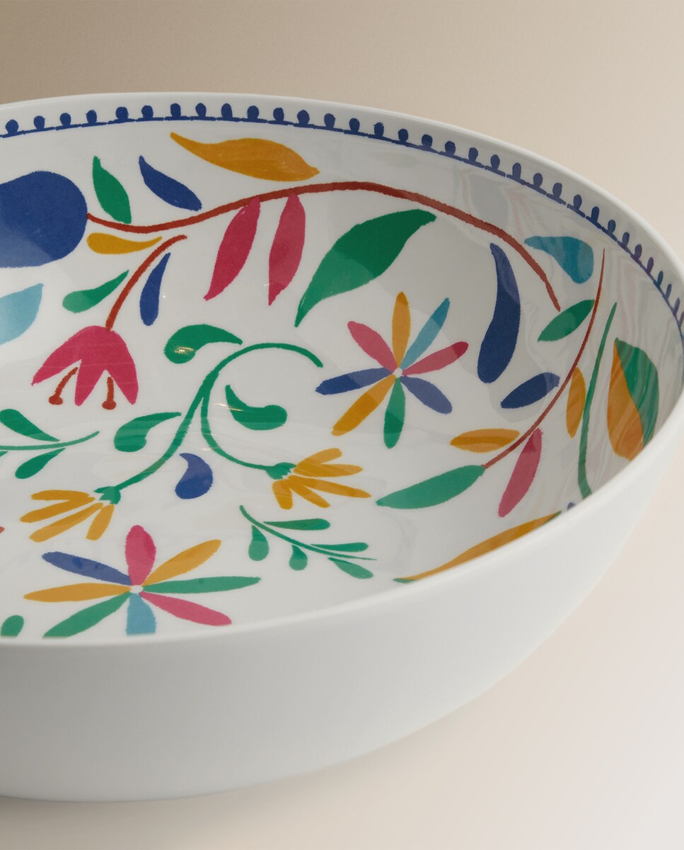 Ensaladera de melamina Jalisco Basics El Corte Inglés Multicolor-3