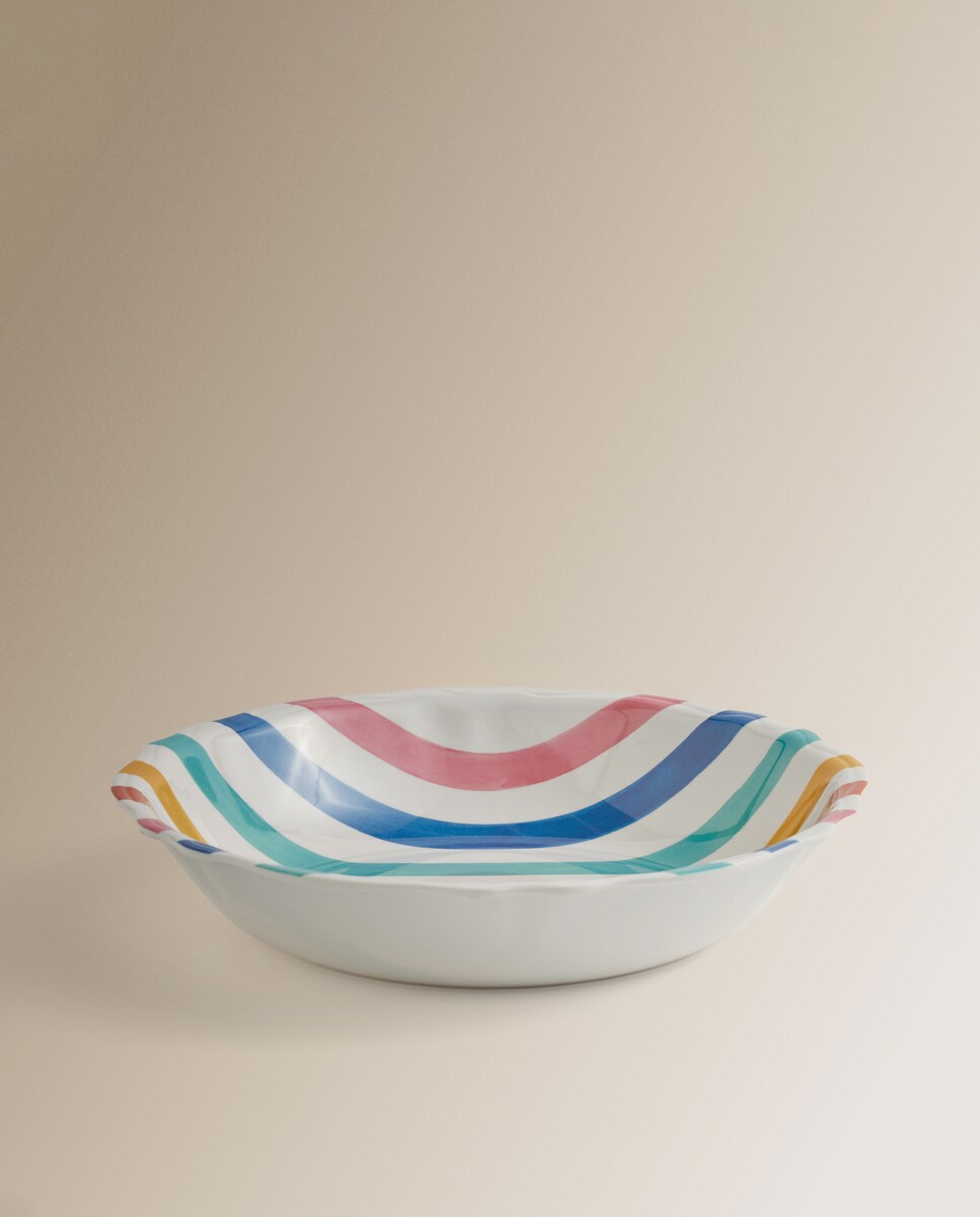 Ensaladera de melamina Surfer Summer Basics El Corte Inglés Multicolor-1