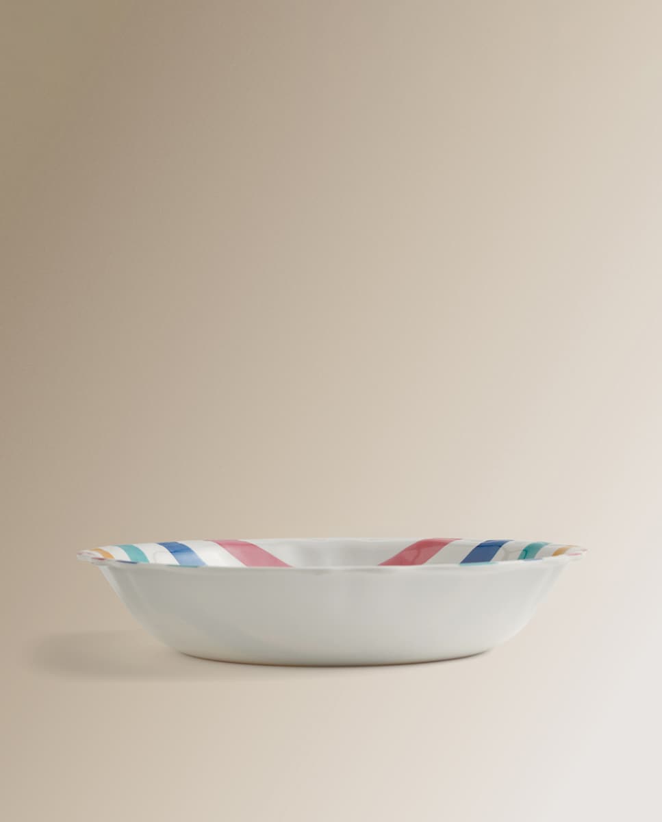 Ensaladera de melamina Surfer Summer Basics El Corte Inglés Multicolor-3