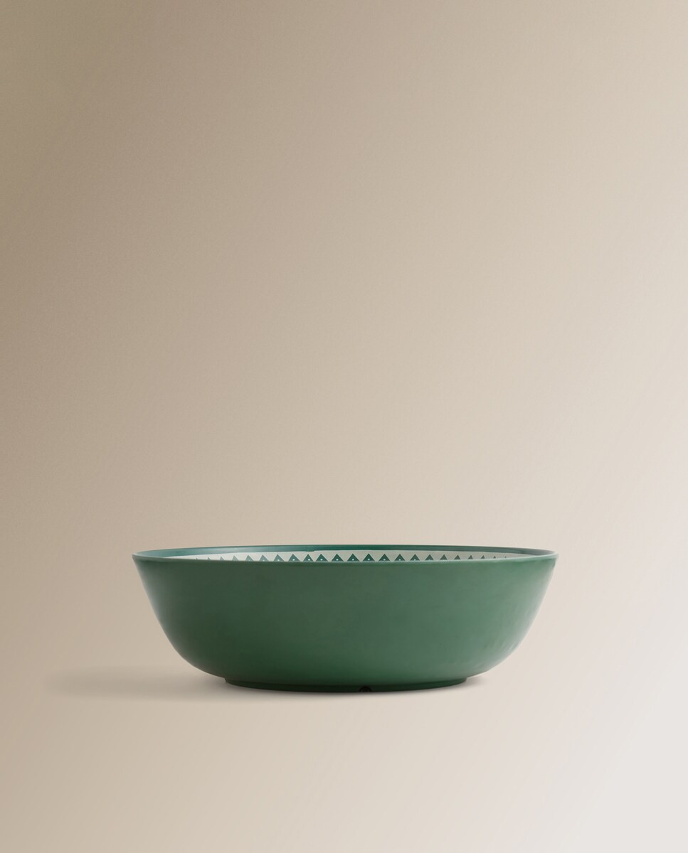 Ensaladera de melamina Oaxaca Basics El Corte Inglés Verde-3