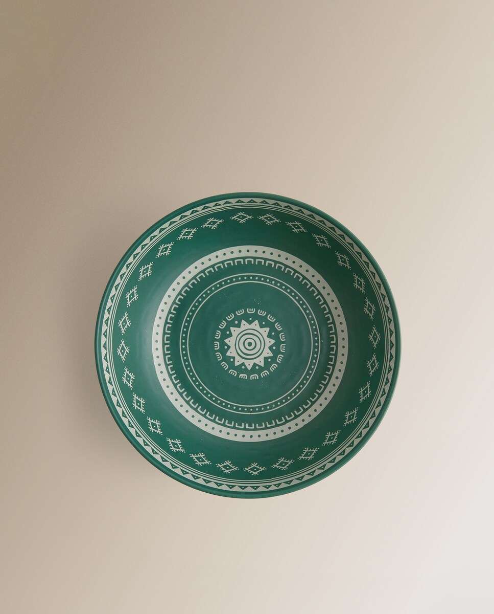 Ensaladera de melamina Oaxaca Basics El Corte Inglés Verde-4