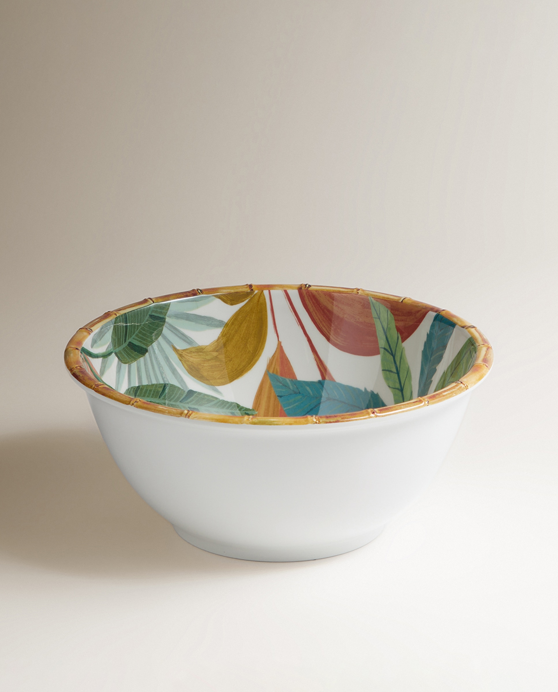 Saladeira de Melamina Tropical Amali Multicolor-2