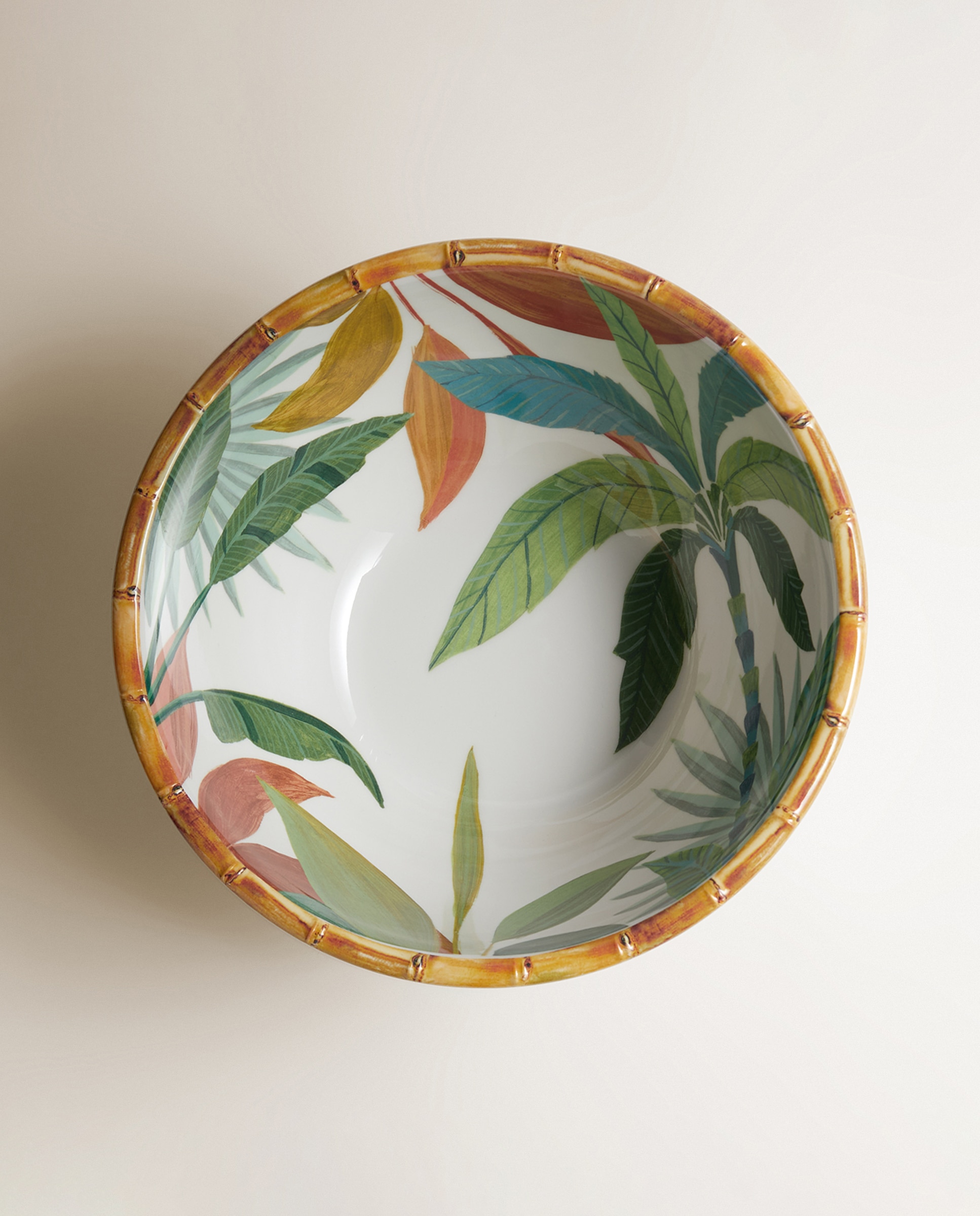 Saladeira de Melamina Tropical Amali Multicolor-4