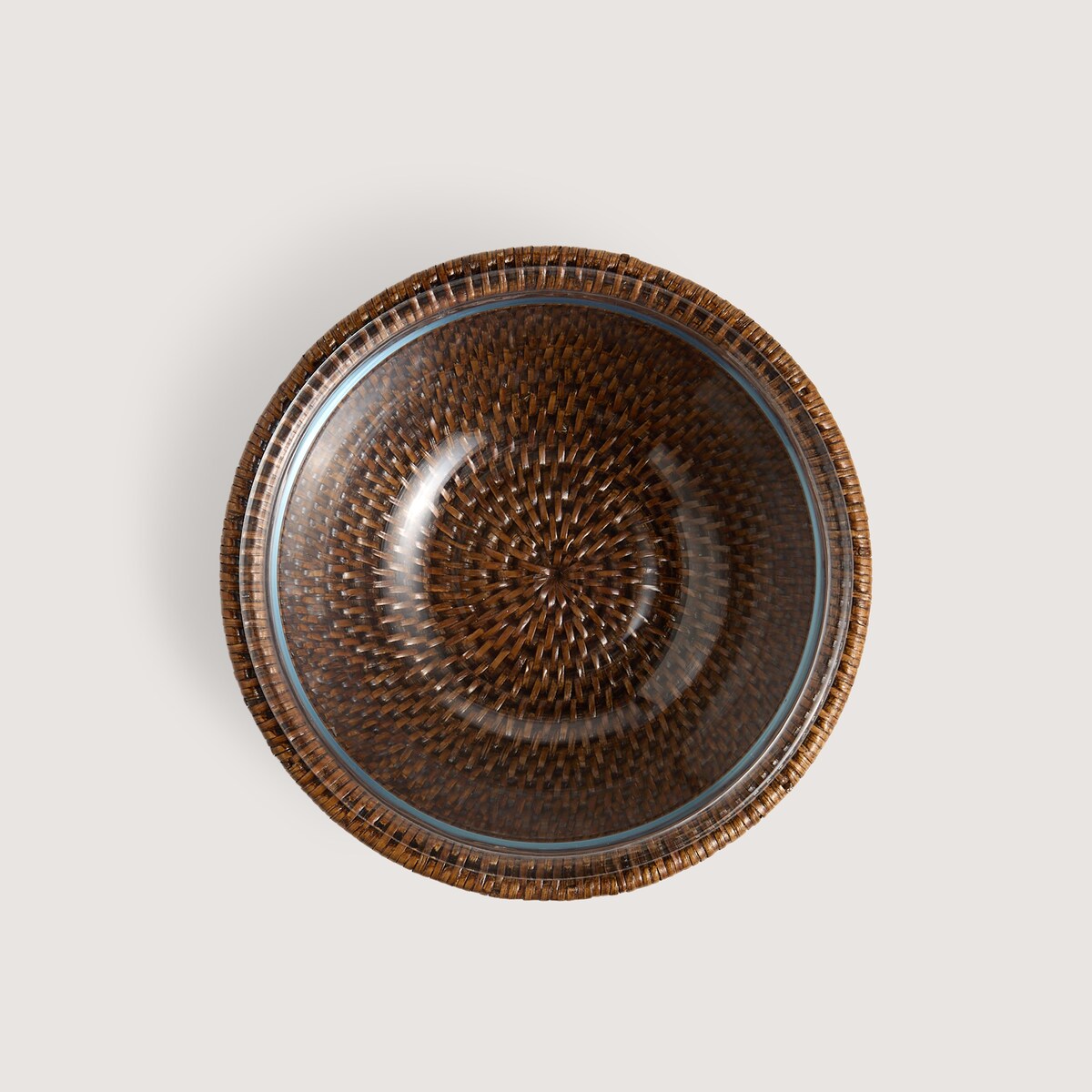 Ensaladera Rattan Andrea House Marrón-3