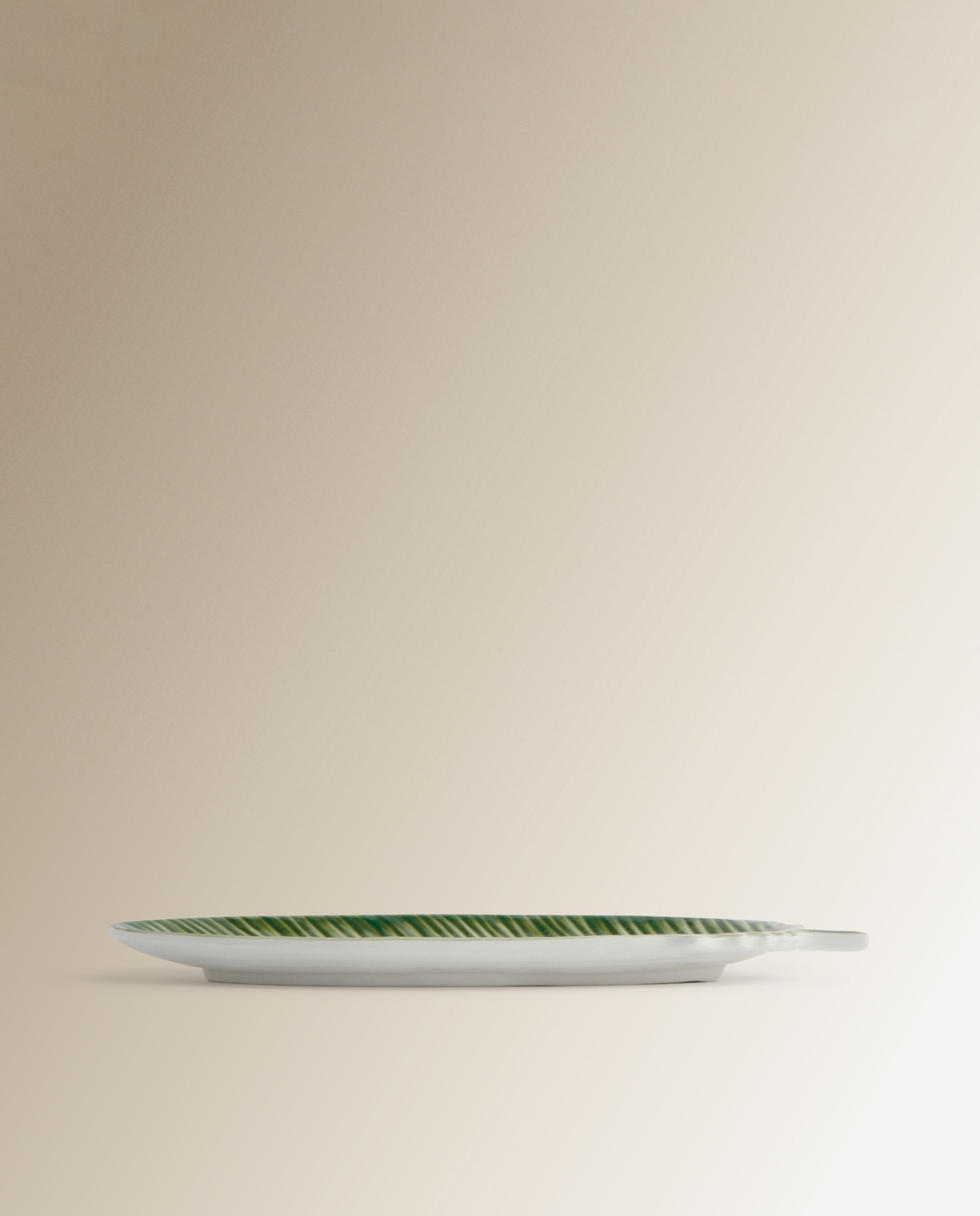 Travessa em forma de folha de melamina Selva El Corte Inglés Verde-2