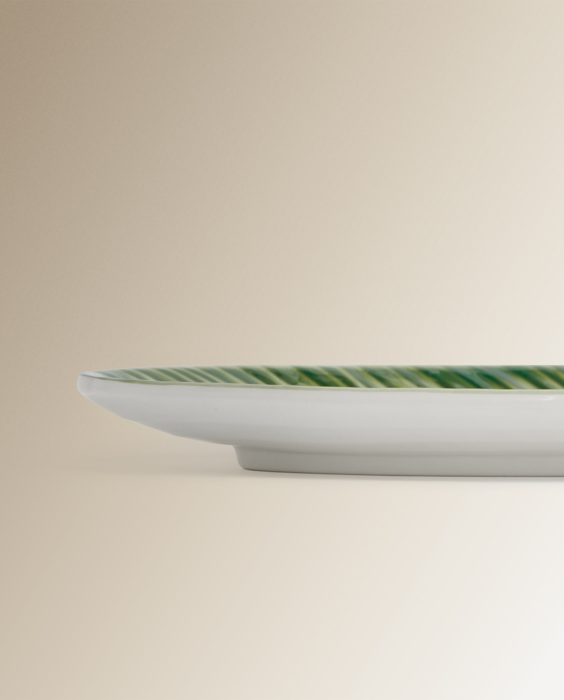 Travessa em forma de folha de melamina Selva El Corte Inglés Verde-4