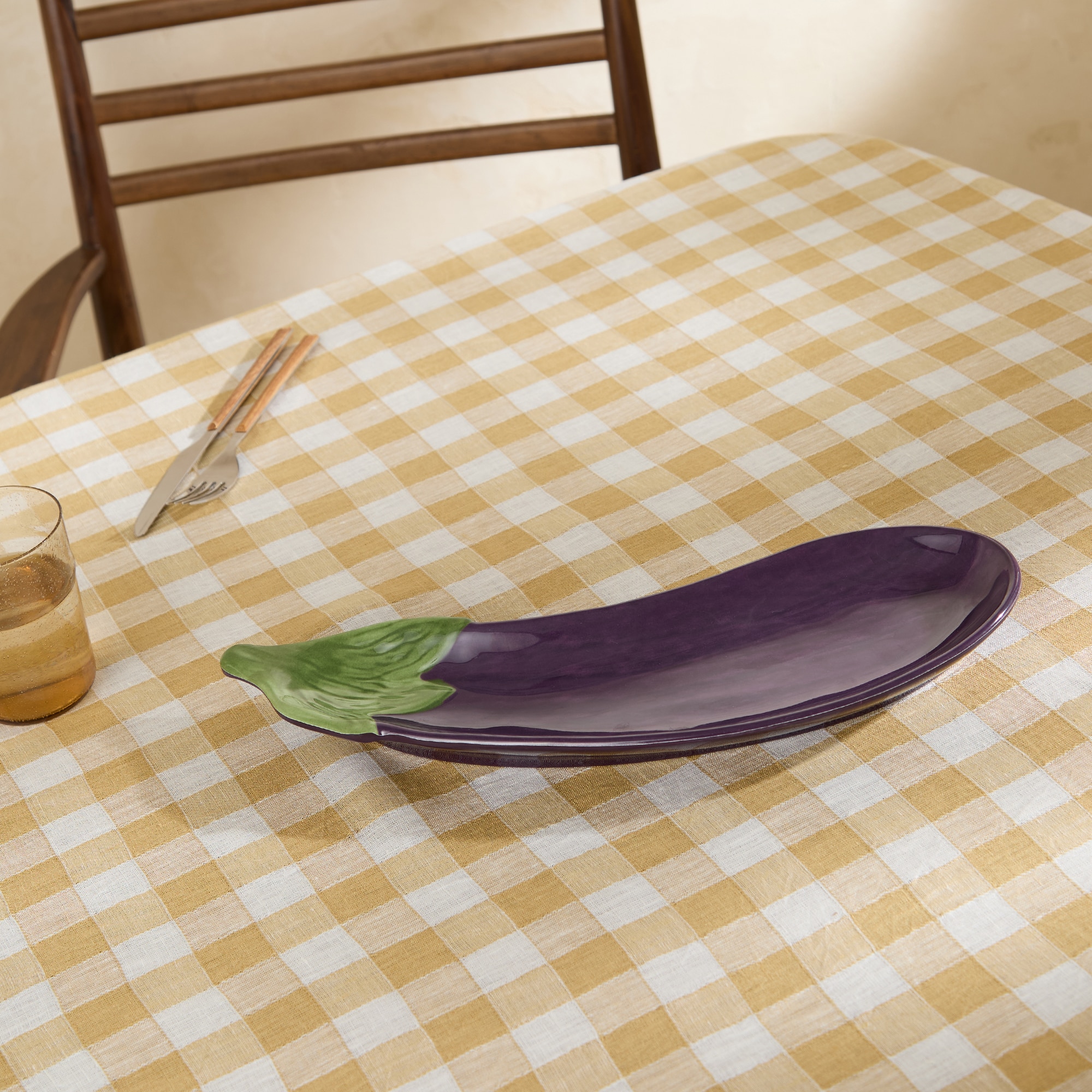 Travessa de Melamina Beringela Veggies Roxo-1
