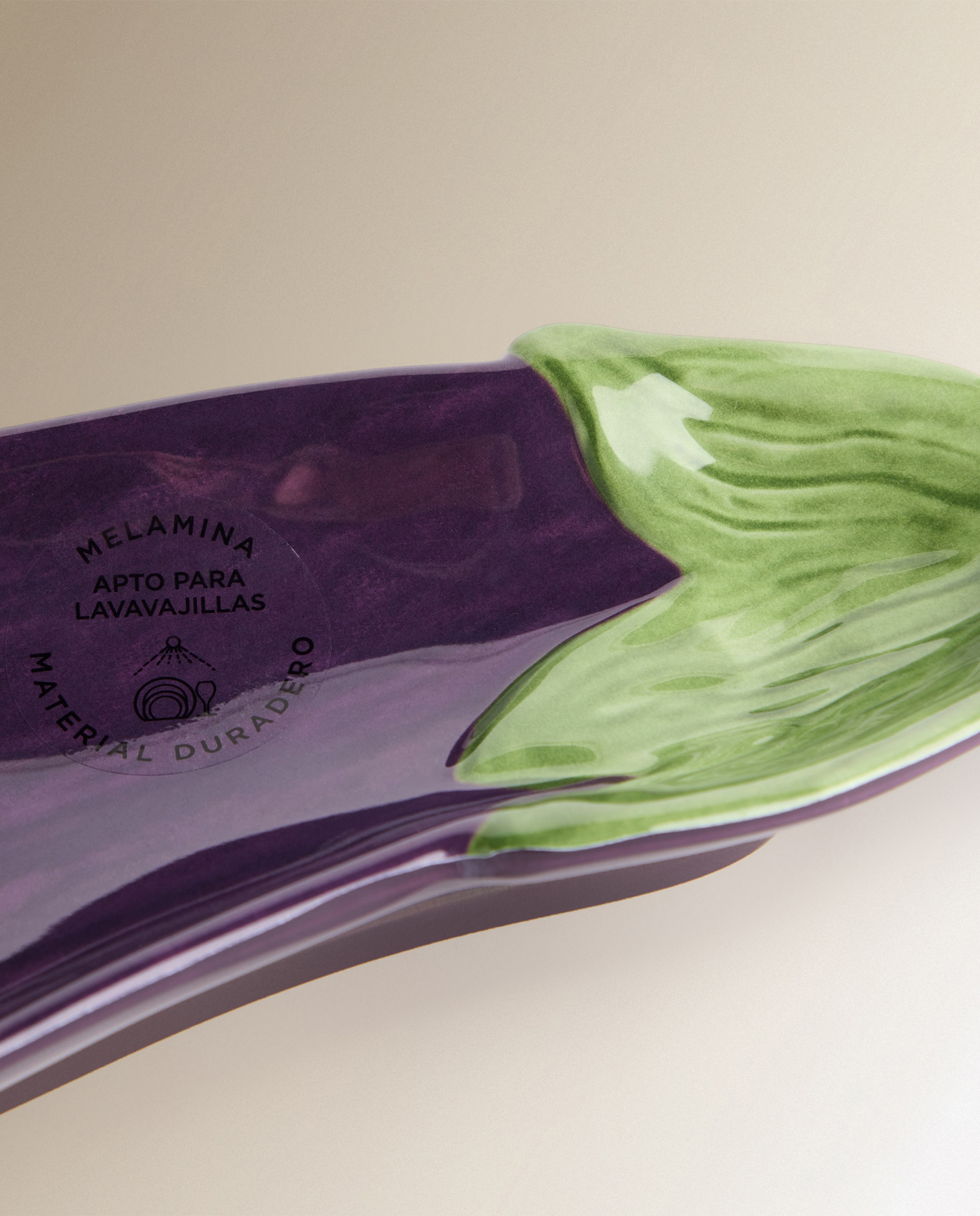 Travessa de Melamina Beringela Veggies Roxo-4