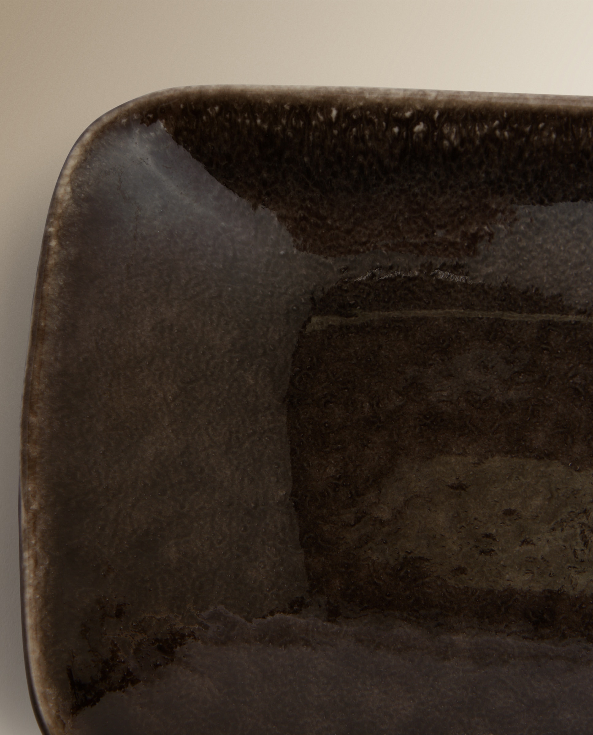 Travessa rectangular Fuji Cinzento-5