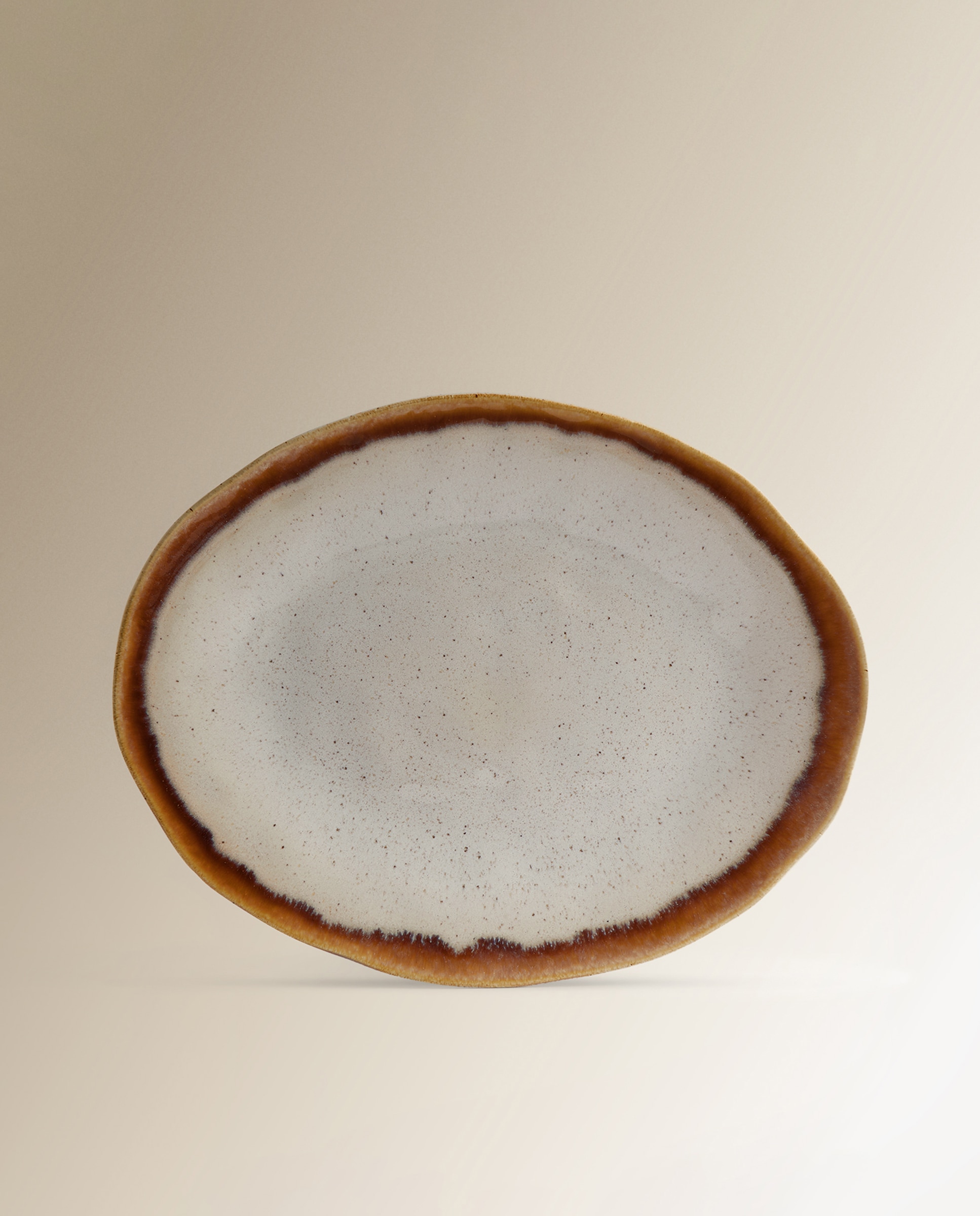 Travessa Oval Amber Creme-1