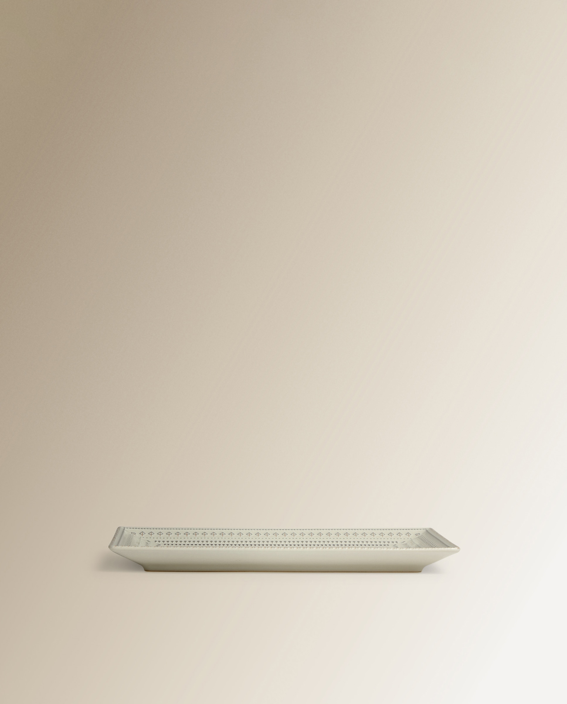 Fuente rectangular Meda Basics El Corte Inglés Crema-2