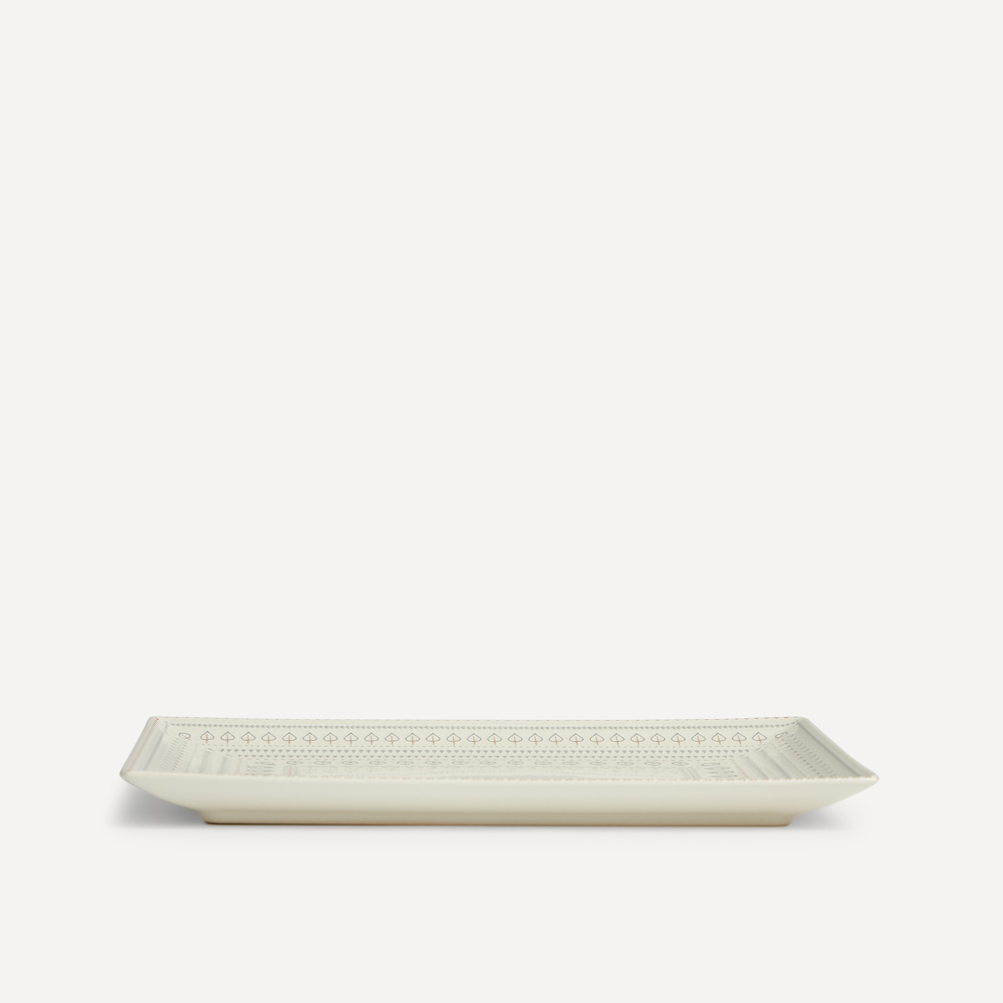 Fuente rectangular Meda Basics El Corte Inglés Crema-2