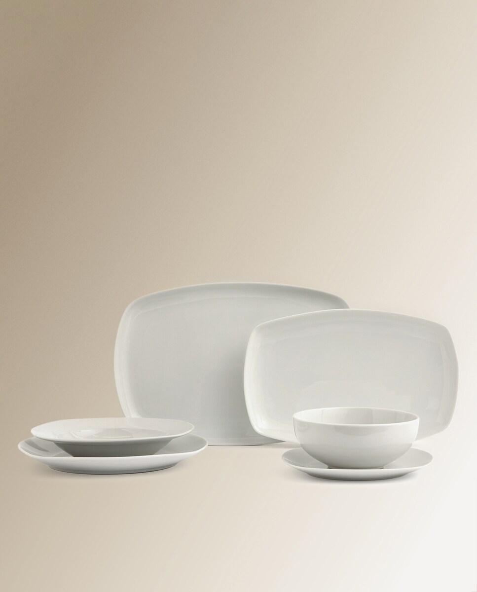 Fuente rectangular Every Day Basics El Corte Inglés Blanco-6